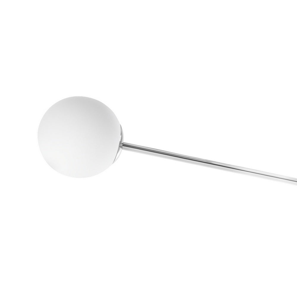 ASTRA 8 chrome ceiling lamp