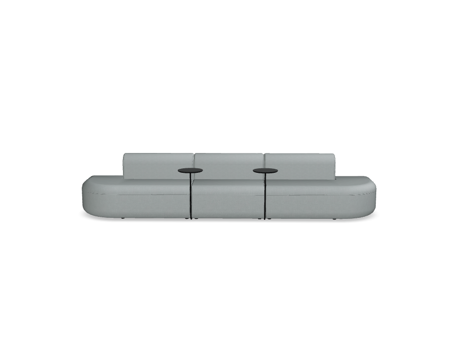3-Modul-Sofa Einfacher gepolsterter Artico