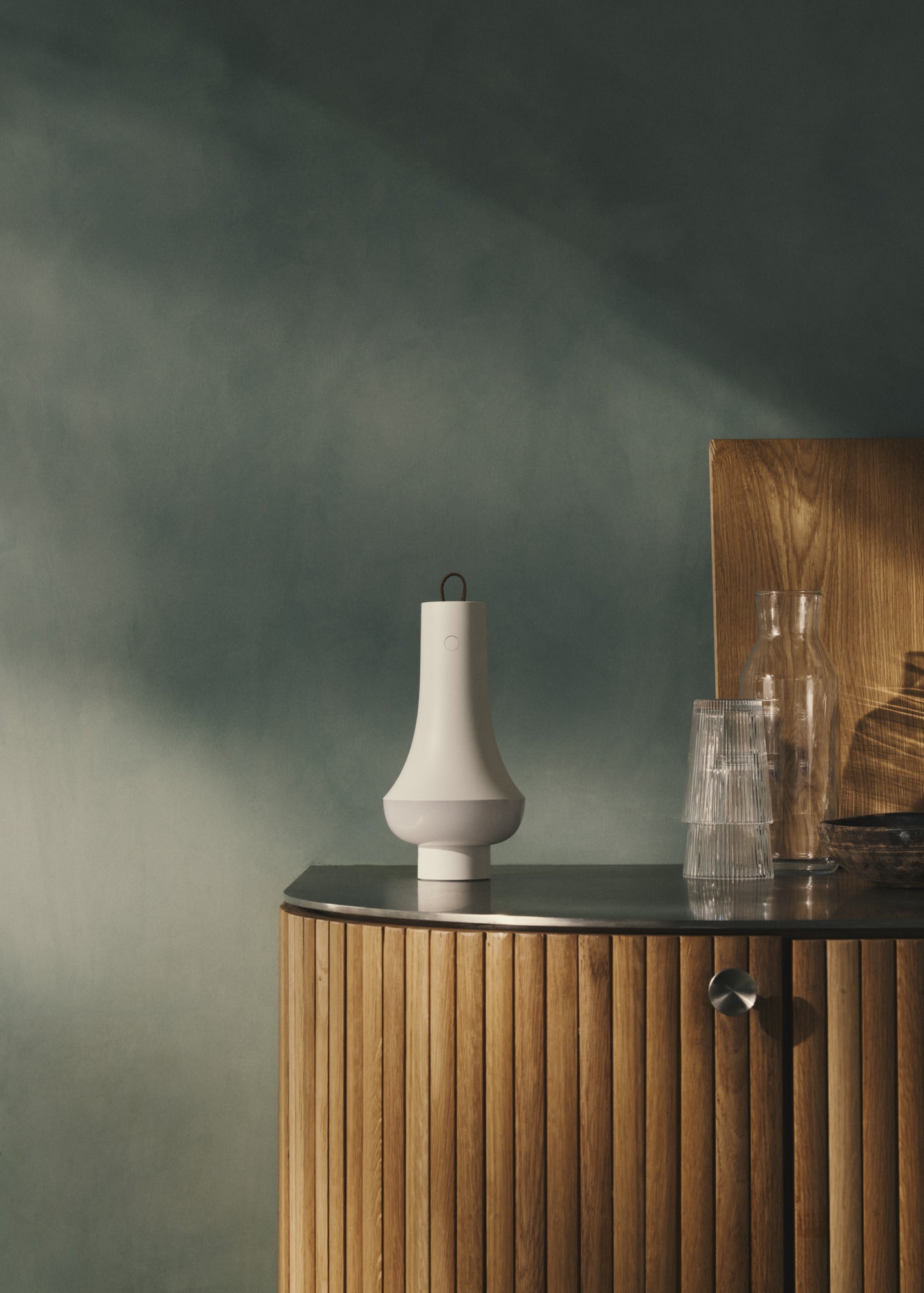 Tragbare Lampe TOMOSHI weiß