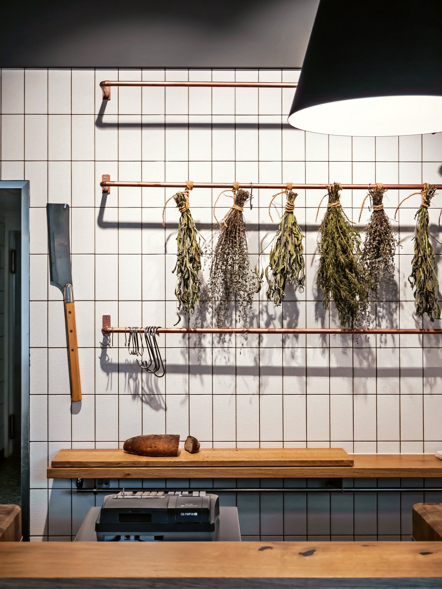 ABOVE black pendant lamp