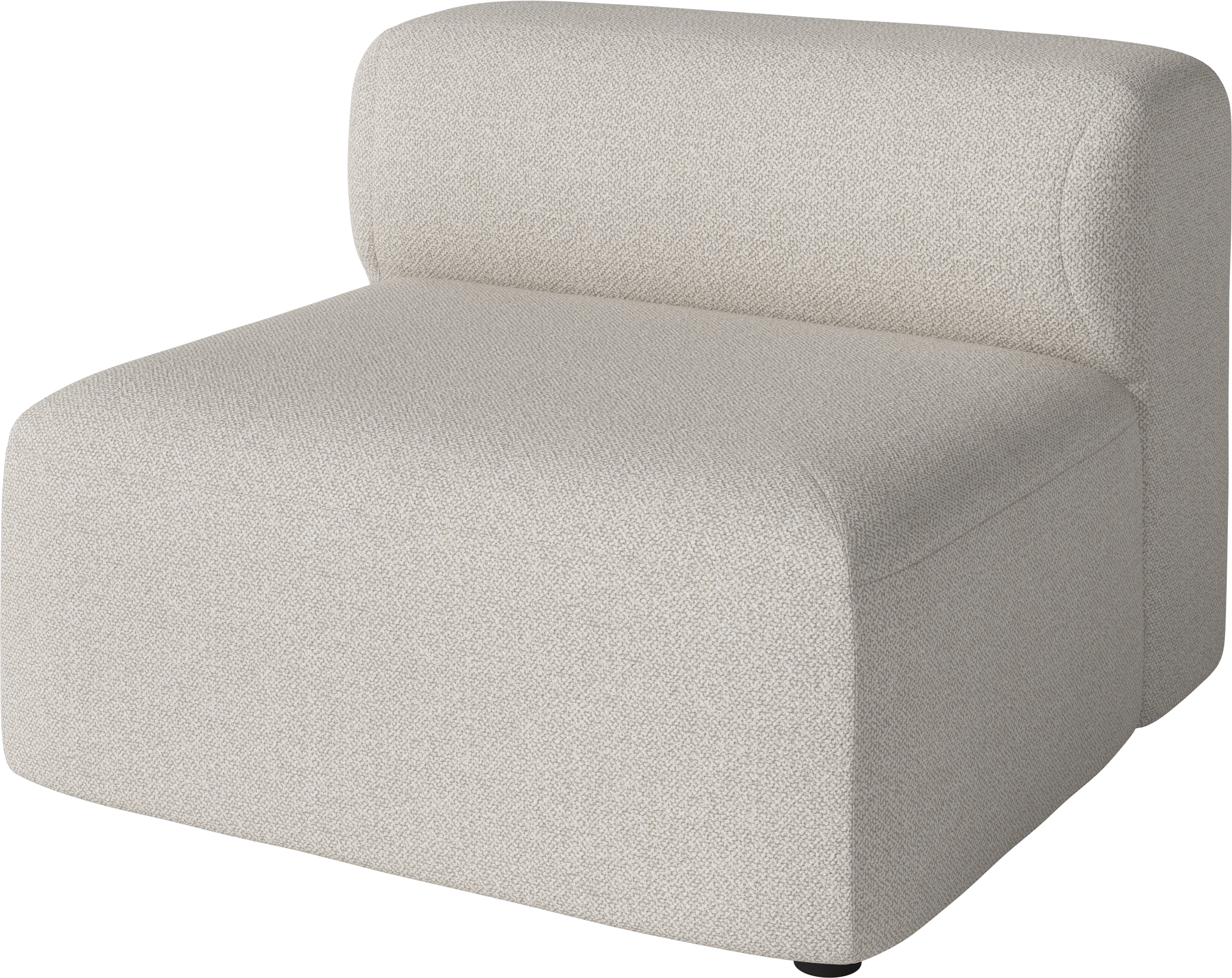 Winkelmodularsofa - zentrales Polstermodul