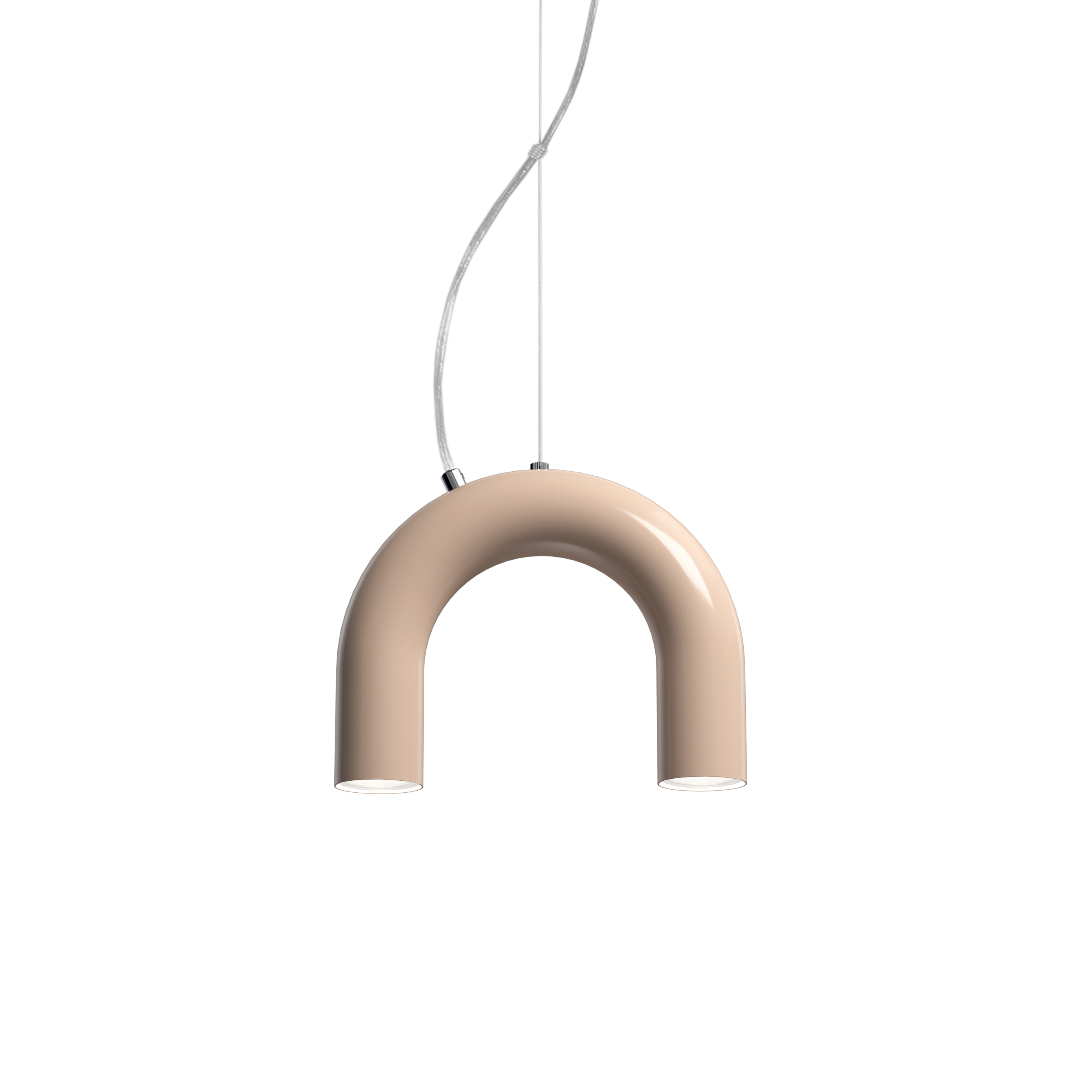 ARCH SINGLE pendant lamp beige