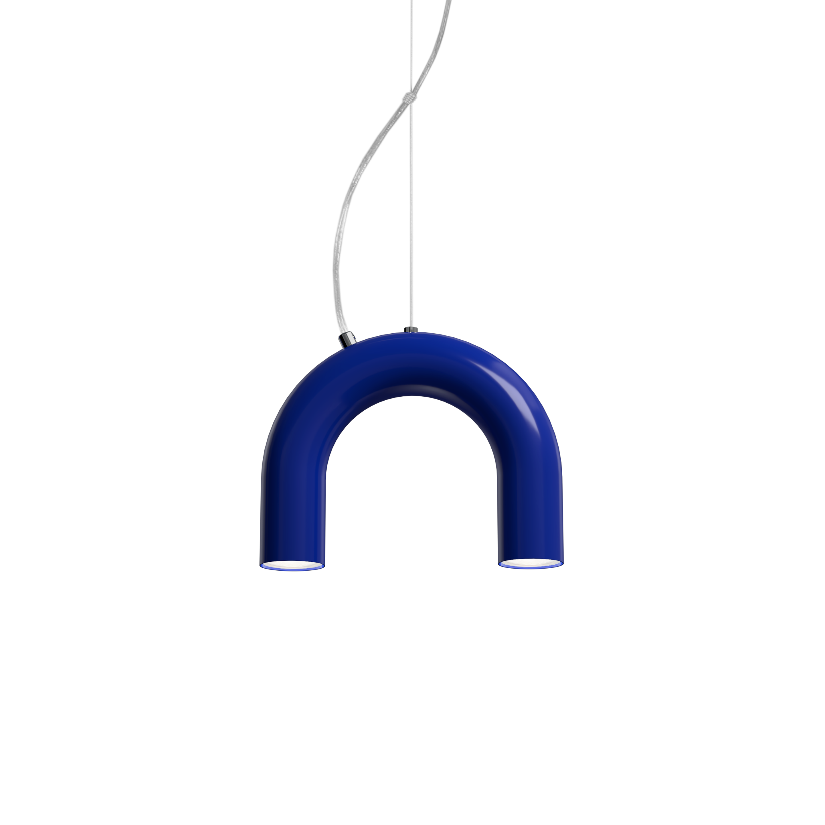 ARCH SINGLE blue pendant lamp