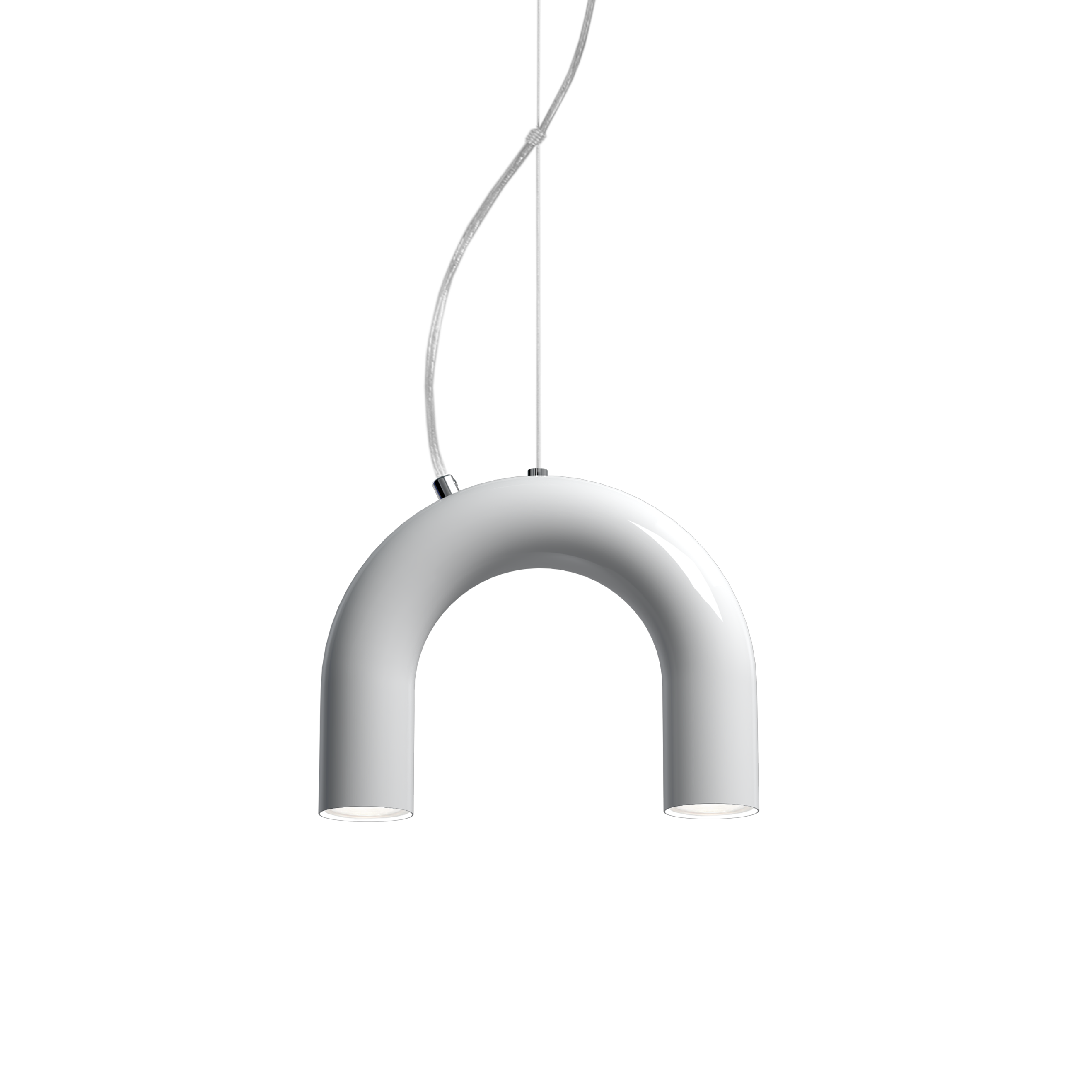 ARCH SINGLE pendant lamp white