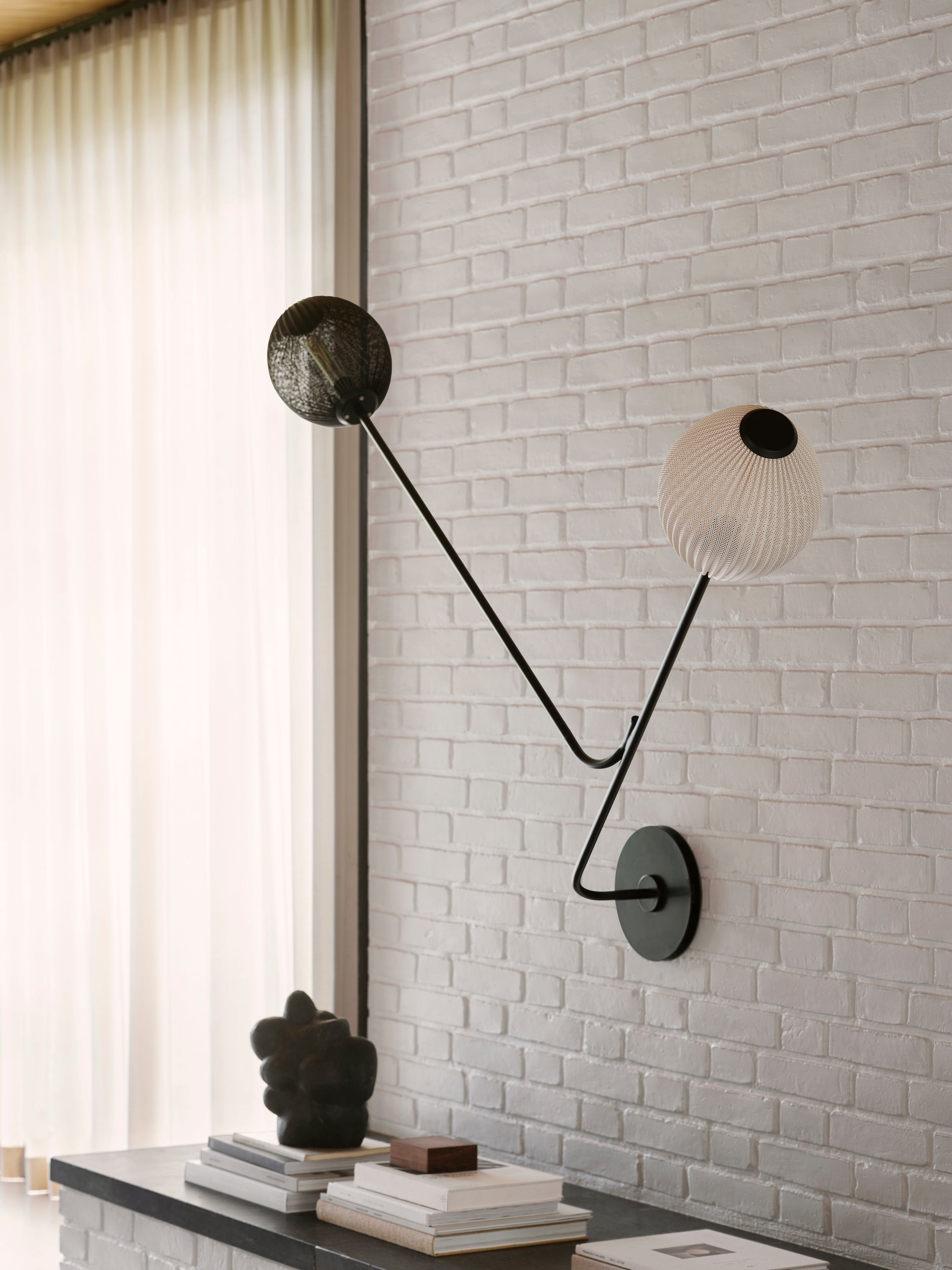 SATELLITE wall lamp white