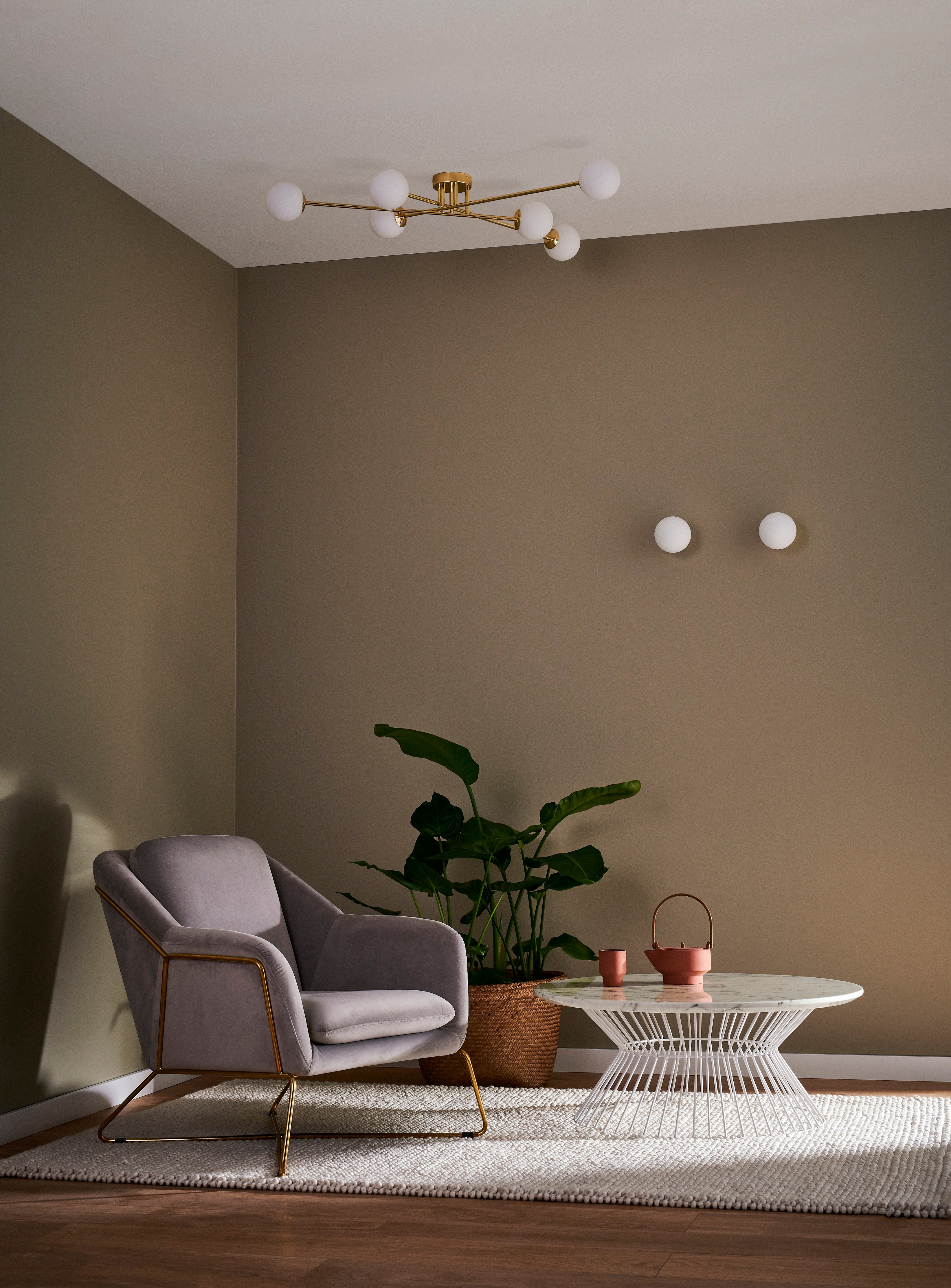 ASTRA Ceiling Lamp 6 Gold