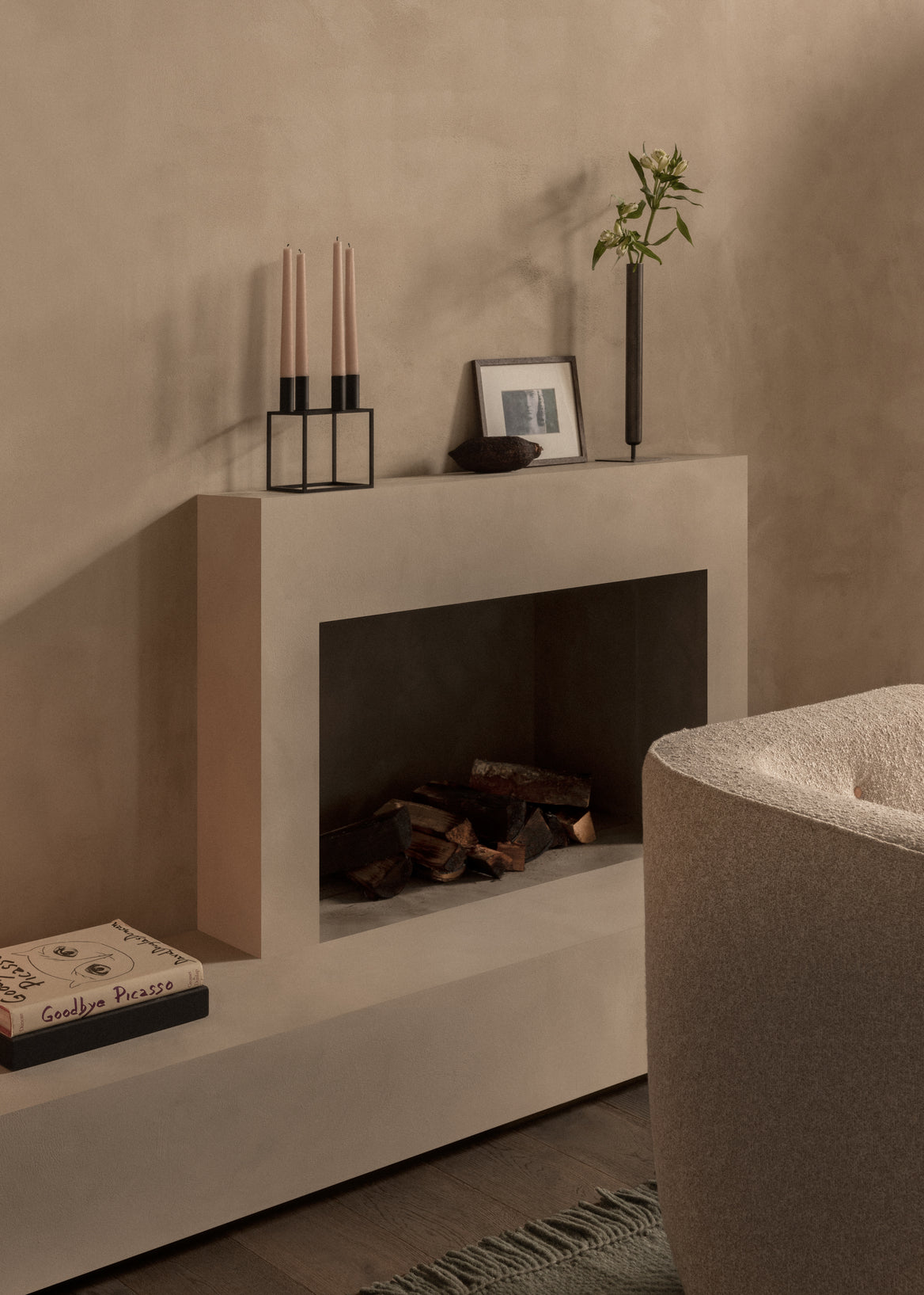 Vase STANCE brüniertes Messing