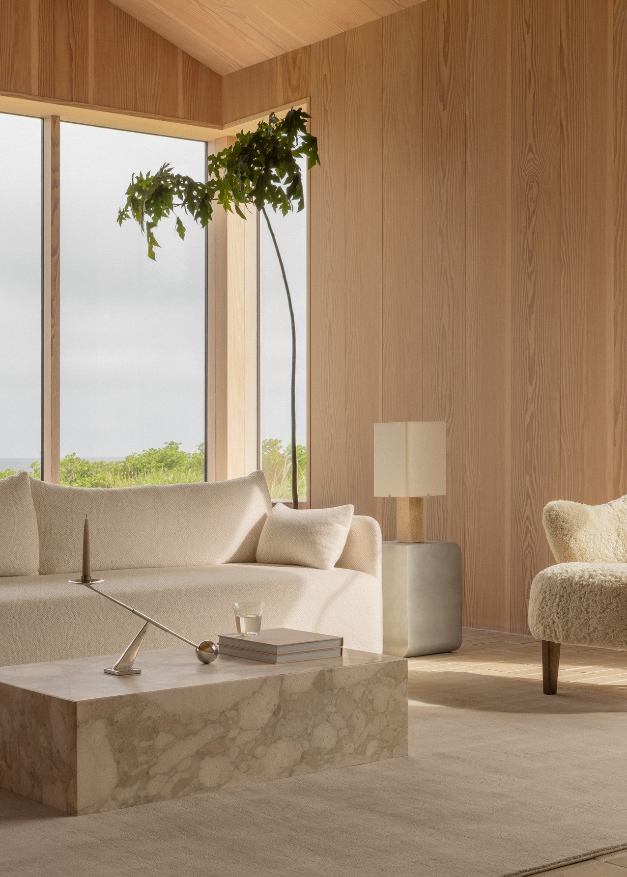 Sofa 3-sitzig OFFSET senfgelb