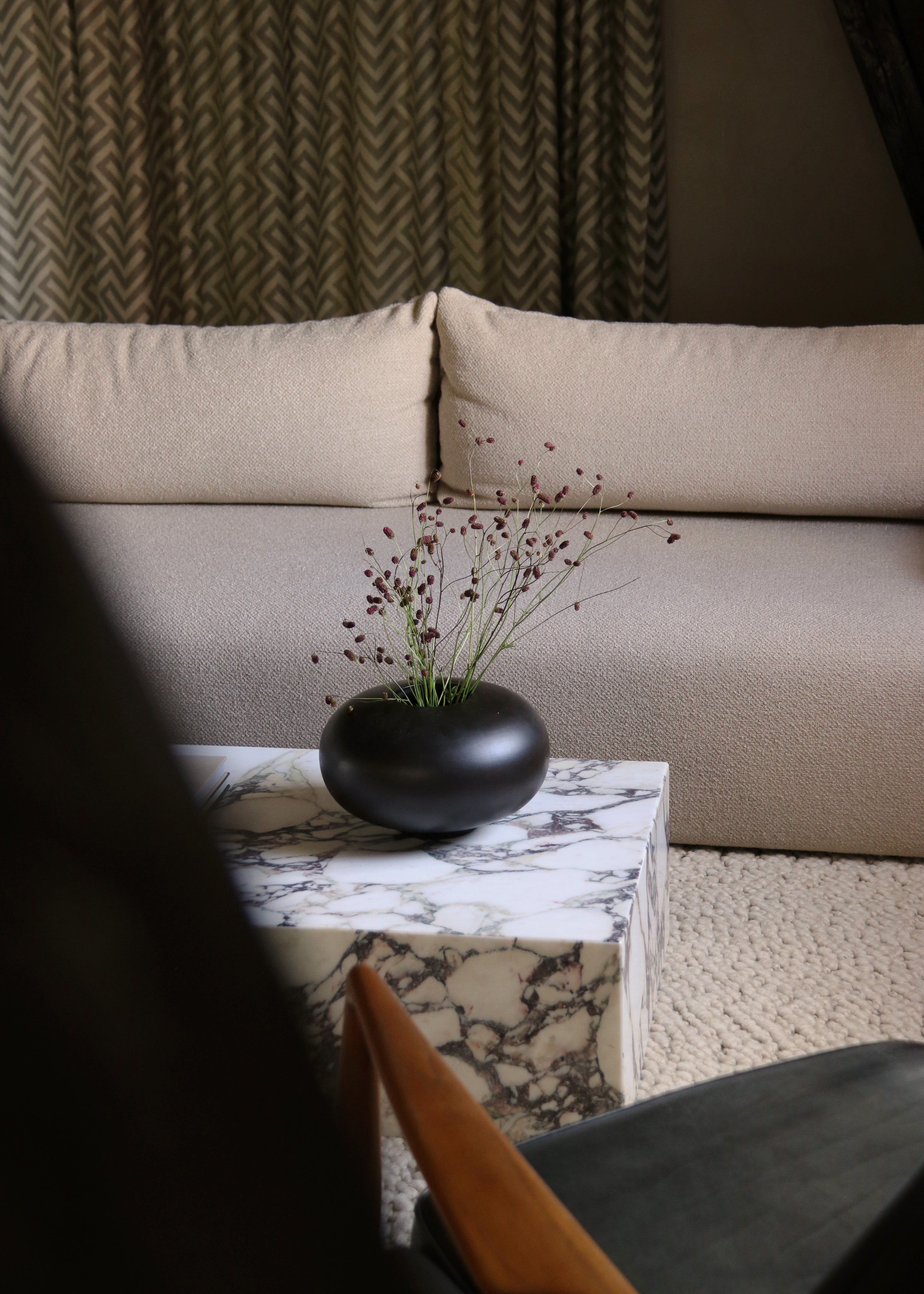 Sofa 3-sitzig OFFSET senfgelb