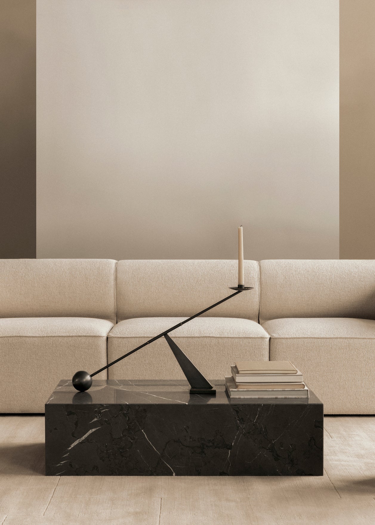 Kerzenhalter INTERCONNECT Edelstahl