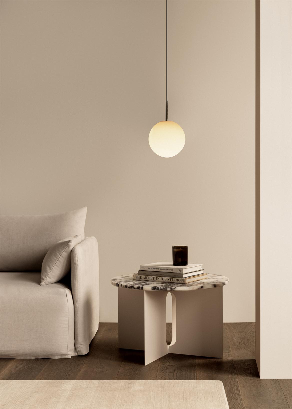 ANDROGYNE steel coffee table