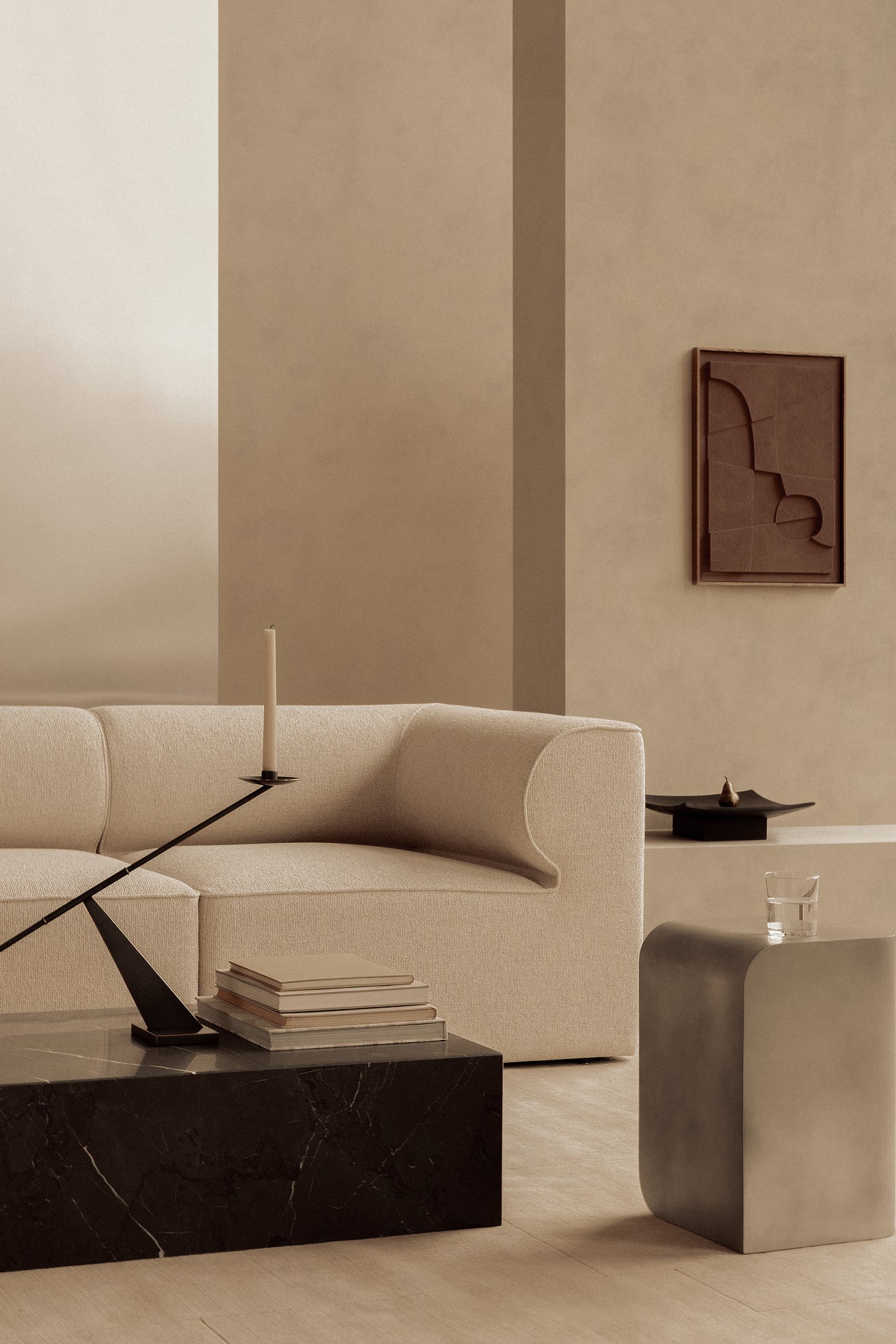 Kerzenhalter INTERCONNECT Edelstahl