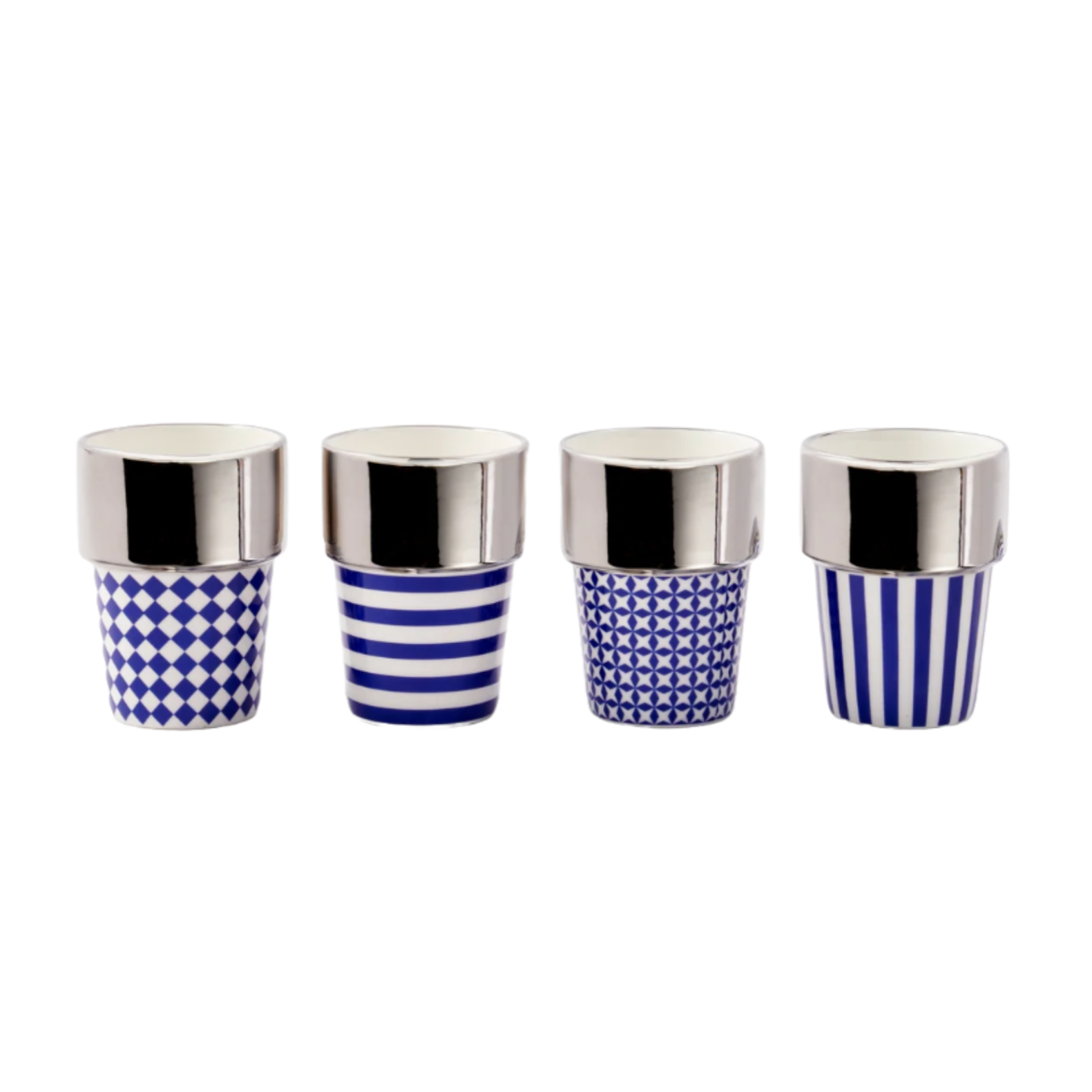 AUNTY dark blue mug set