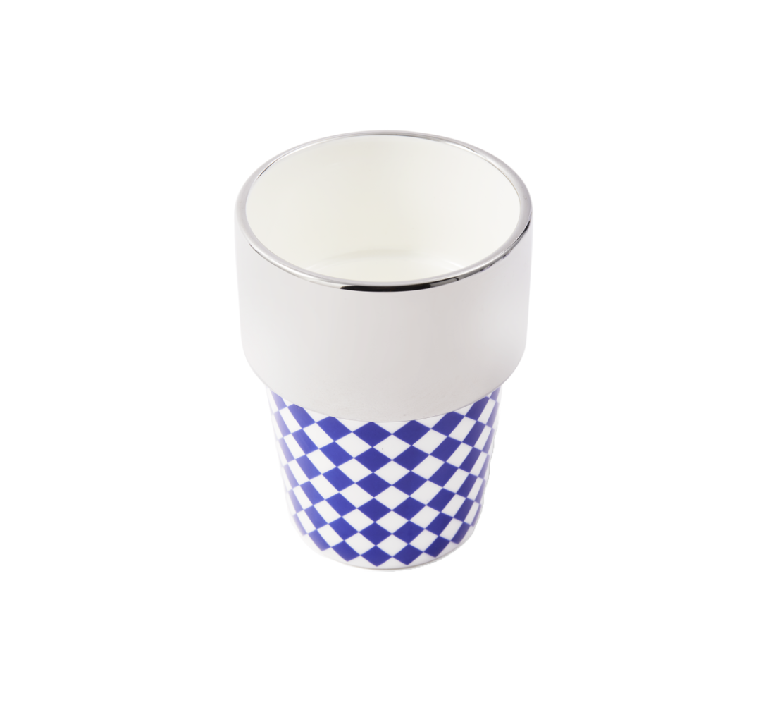 AUNTY dark blue mug set