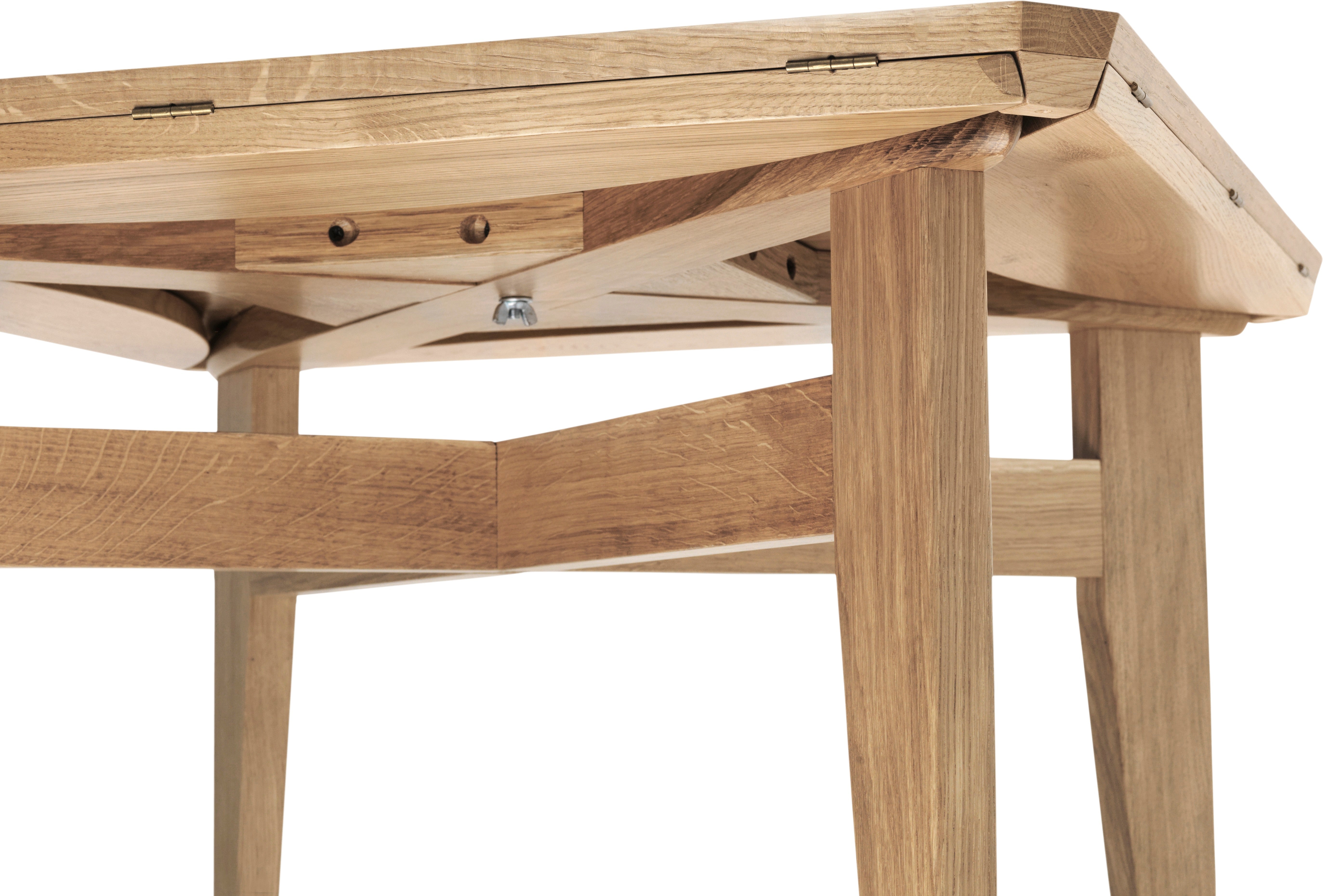 Ausziehbarer Tisch B-TABLE aus Eichenholz
