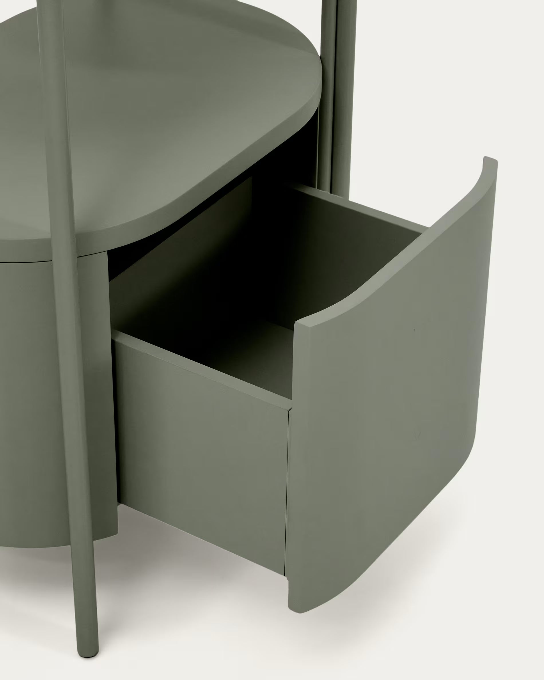 ARELY green bathroom cabinet