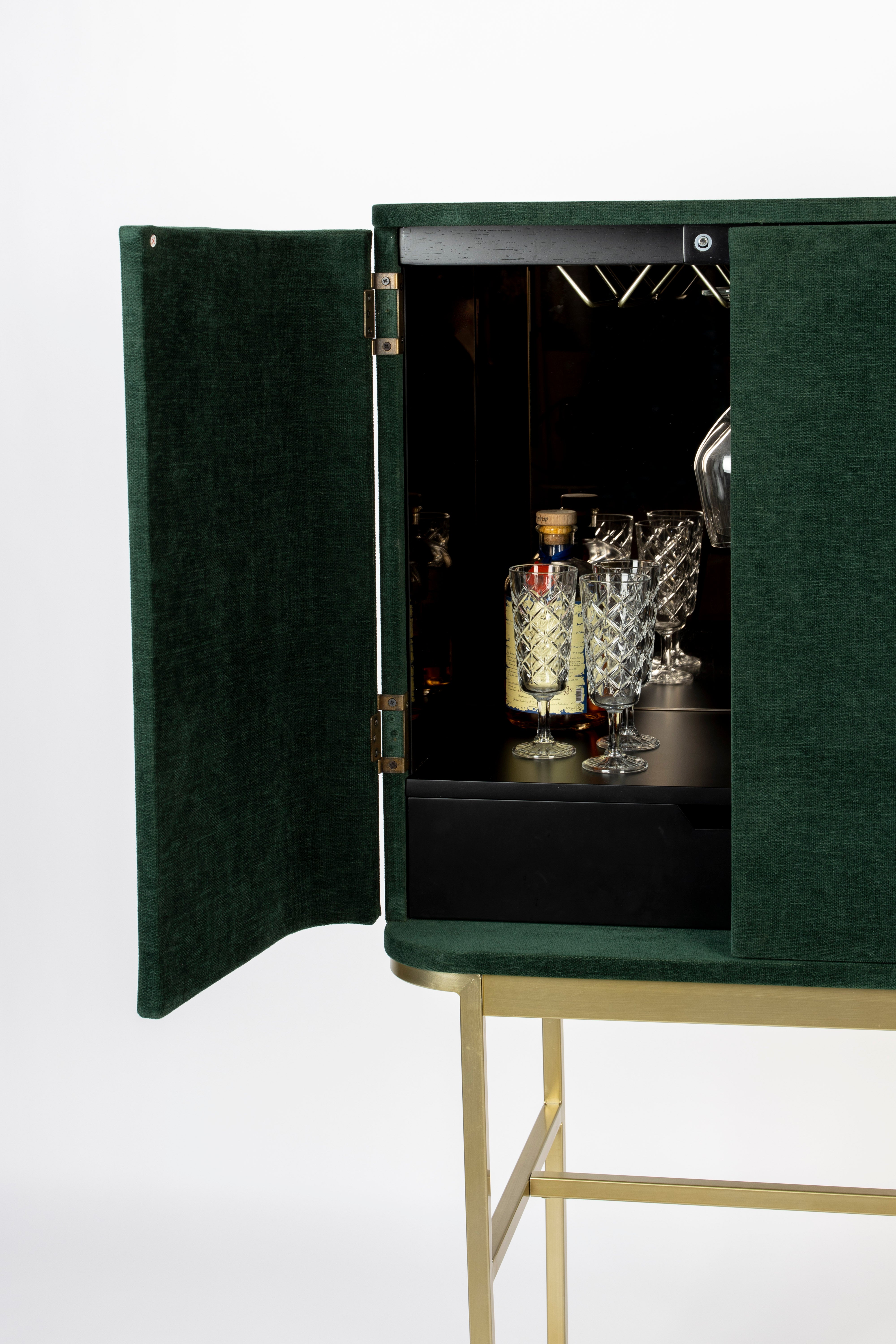 Barek AVA MORGANA dark green with a gold base