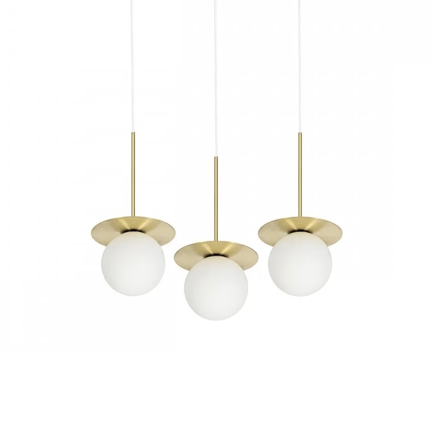 BORRA 3L Gold Pendant Lamp