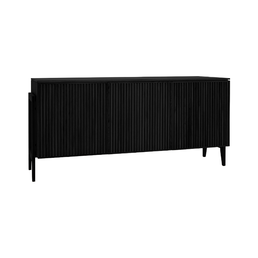 Kommode PHAB Eiche Schwarz