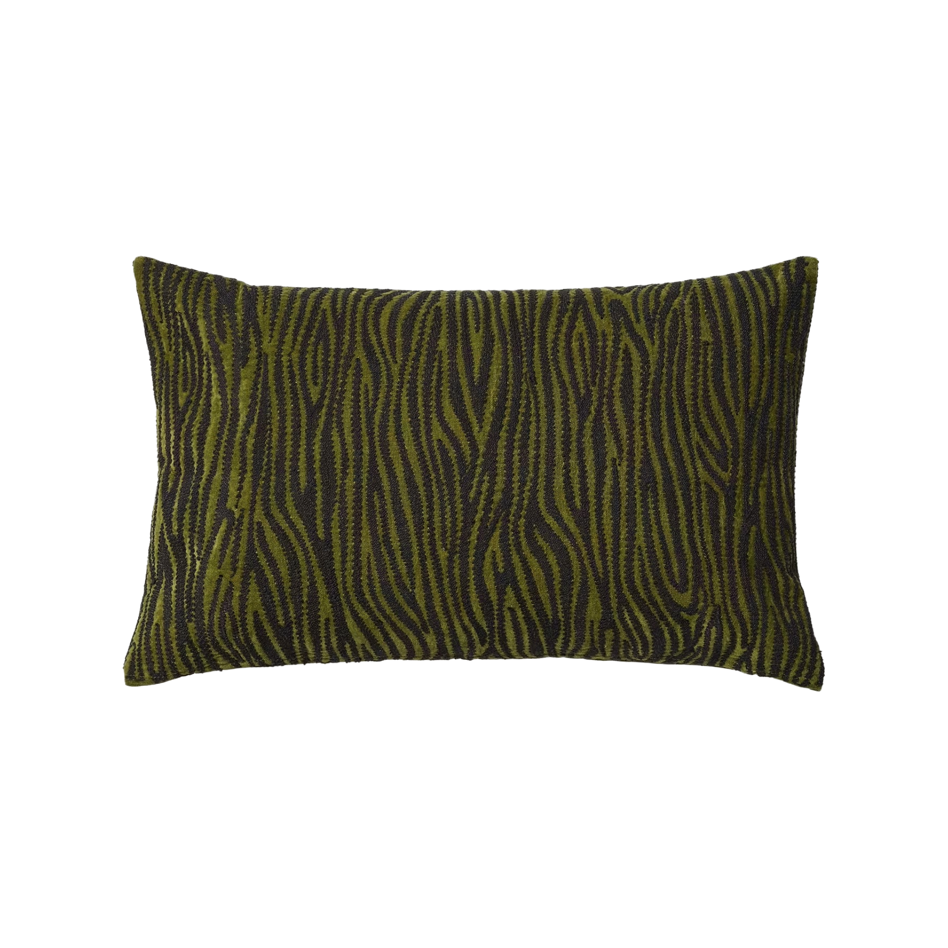 DAVINA green zebra pillowcase