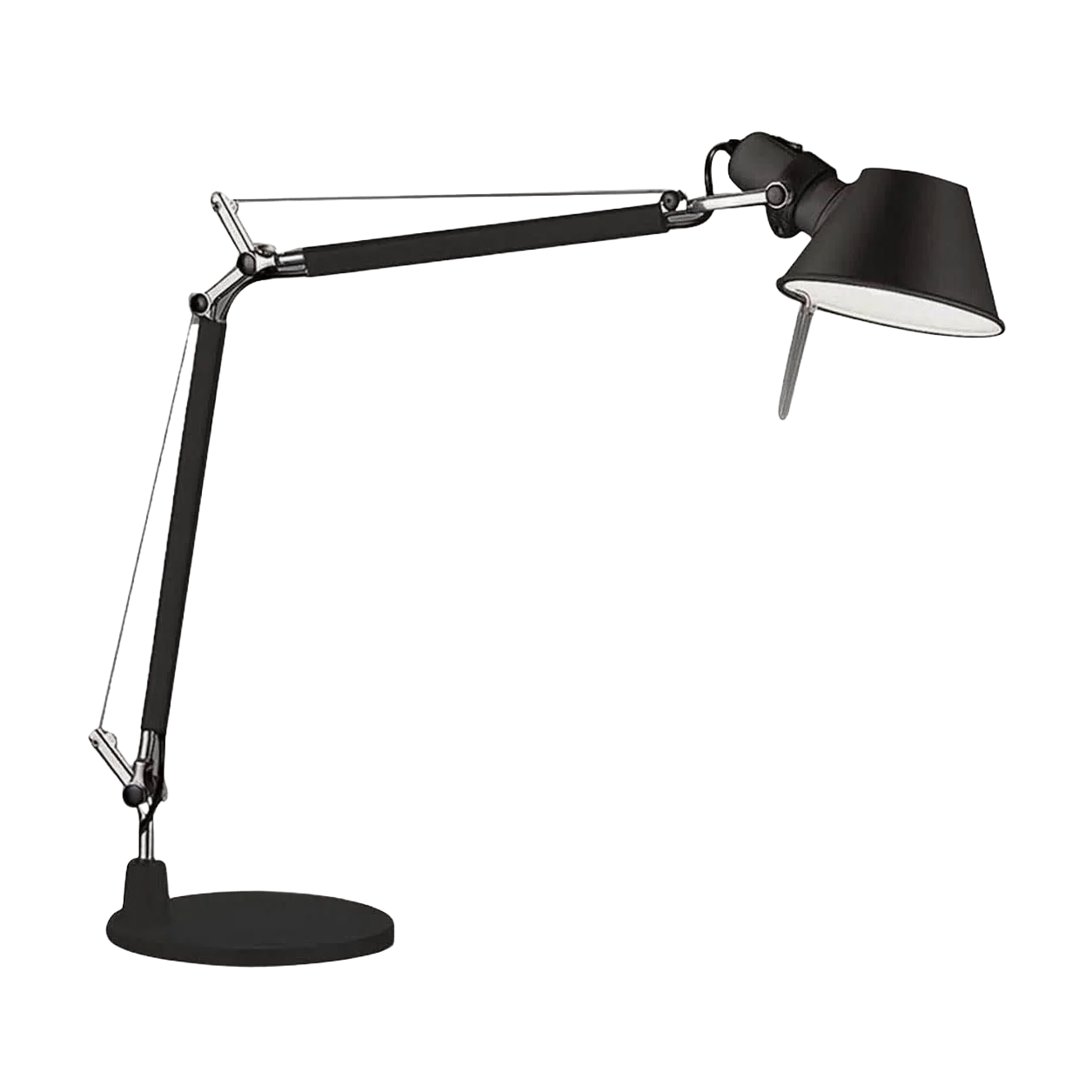 Adjustable Desk Lamp TOLOMEO MINI Black