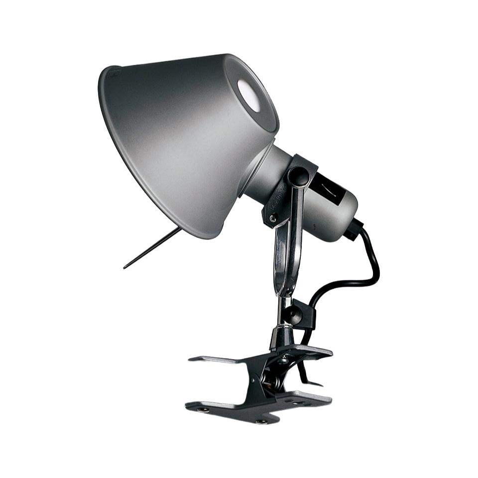 TOLOMEO PINZA Clip Lamp Aluminium