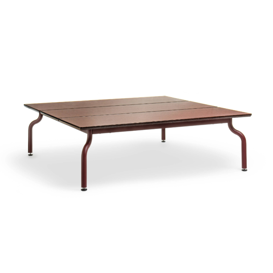 SOUTH red lava stone garden coffee table