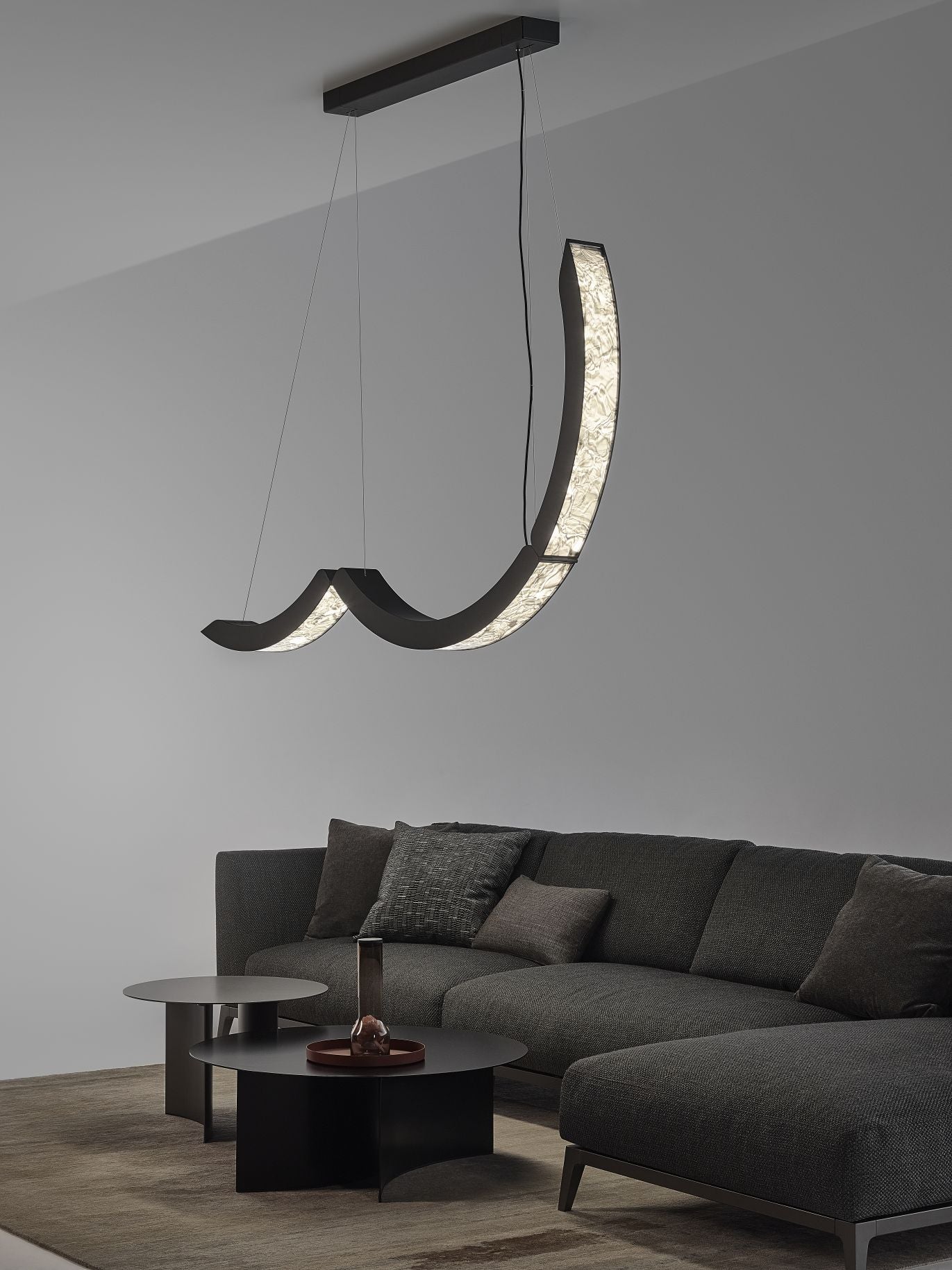 Elo Hanging Lamp Brokisglass