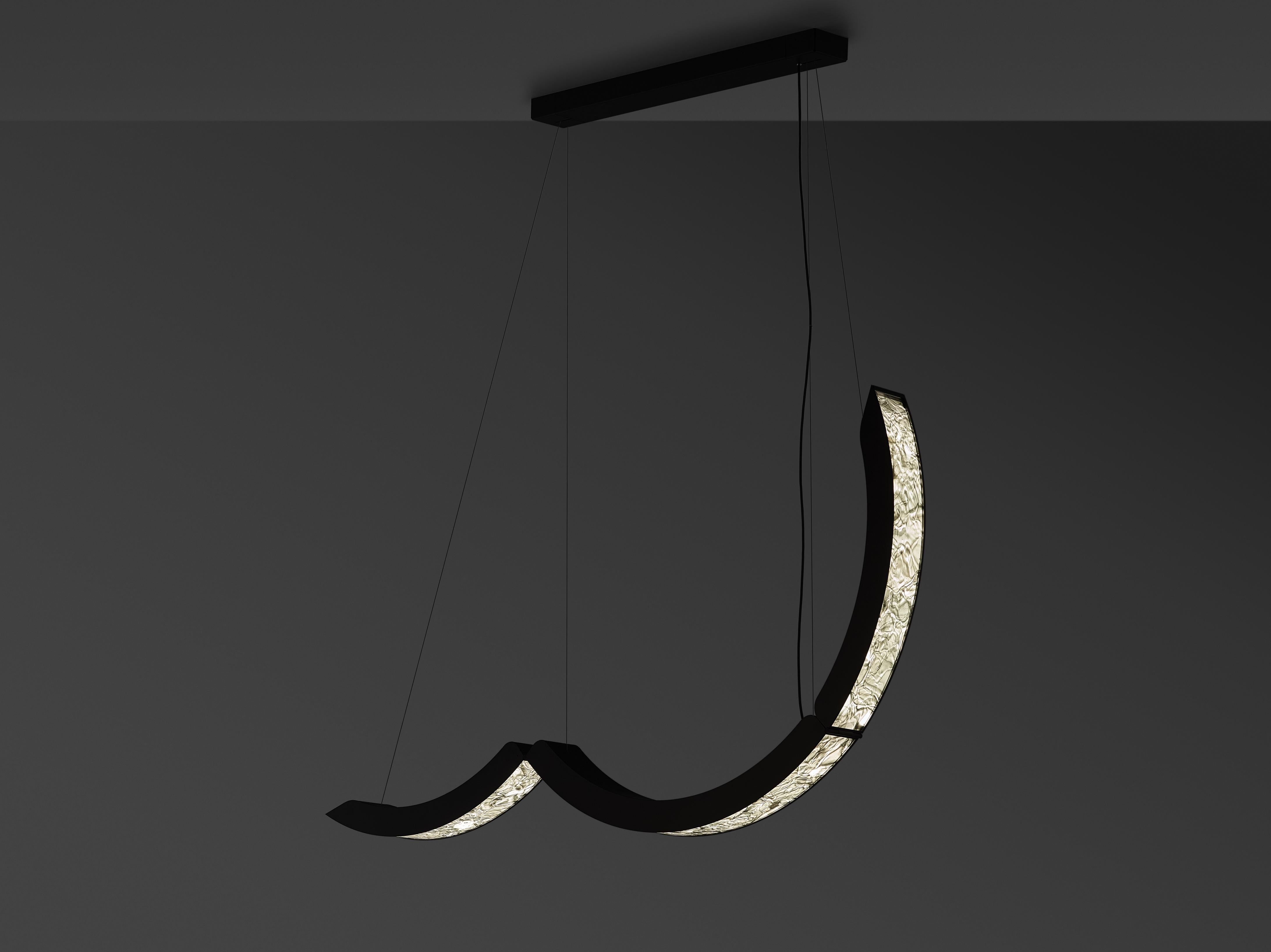 Elo Hanging Lamp Brokisglass