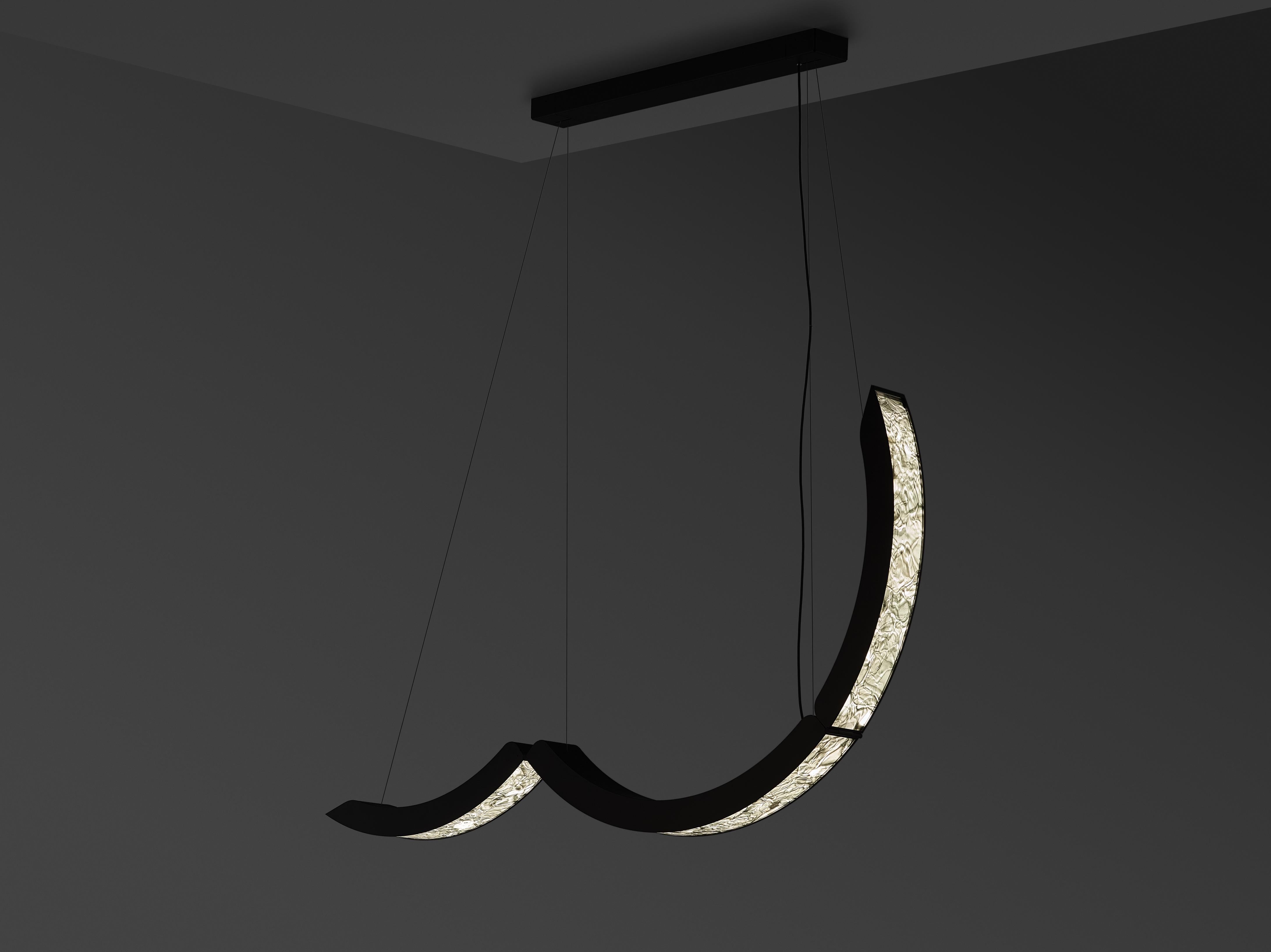 Elo Hanging Lamp Brokisglass