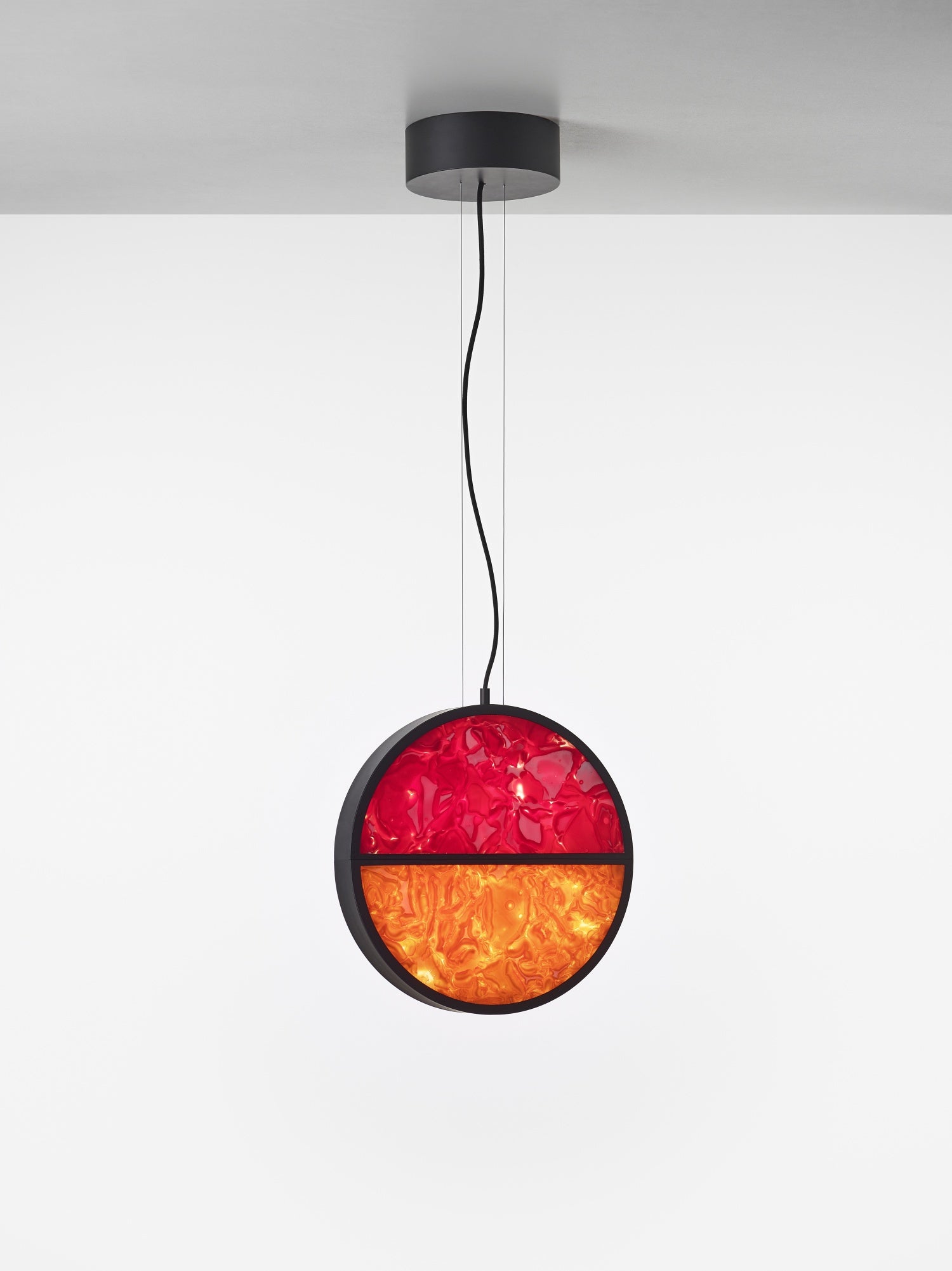 Hängende Lampe geometrische glänzende Glasbrokisglass