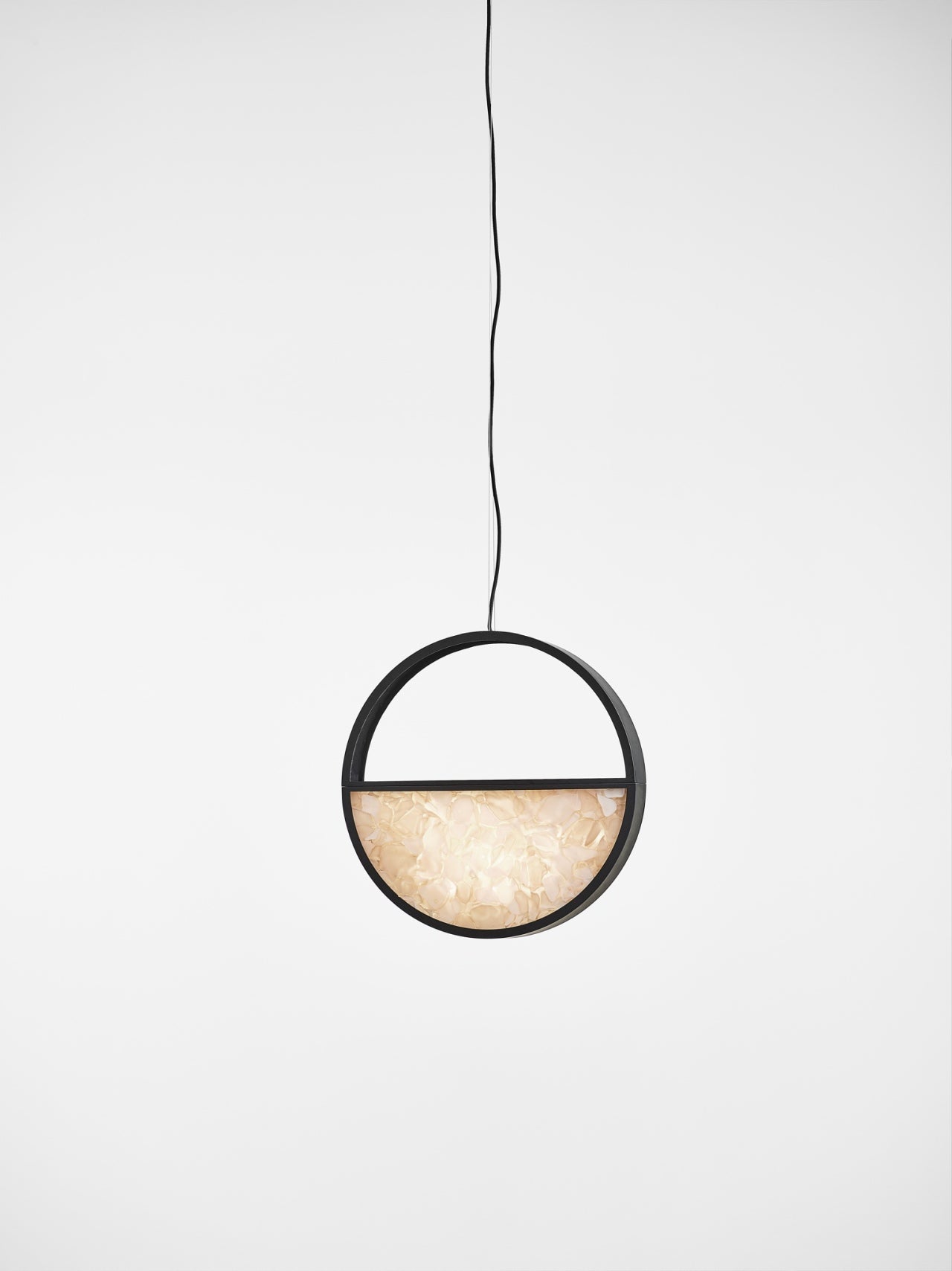 Hängende Lampe geometrische glänzende Glasbrokisglass