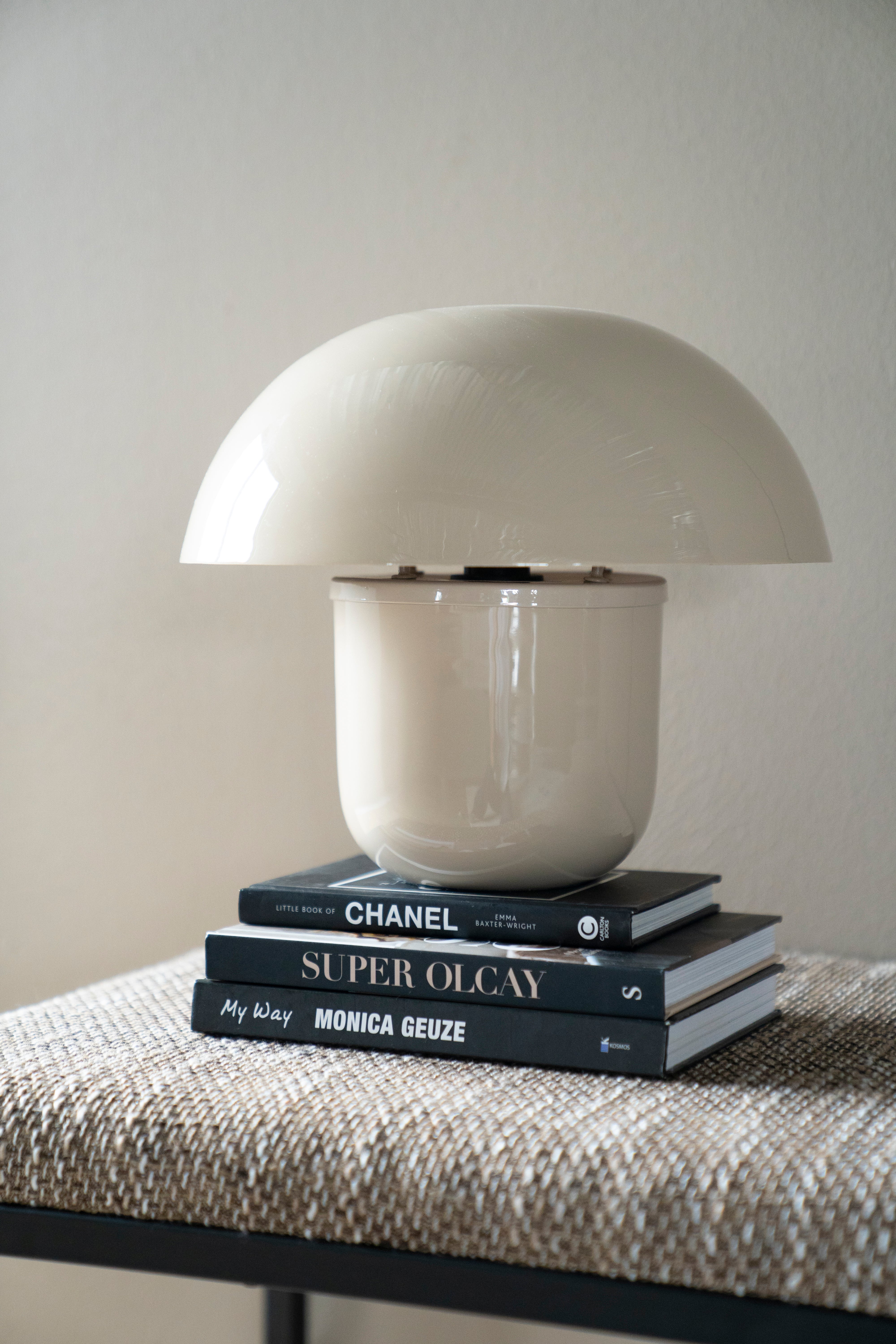 Tischlampe TOAD beige