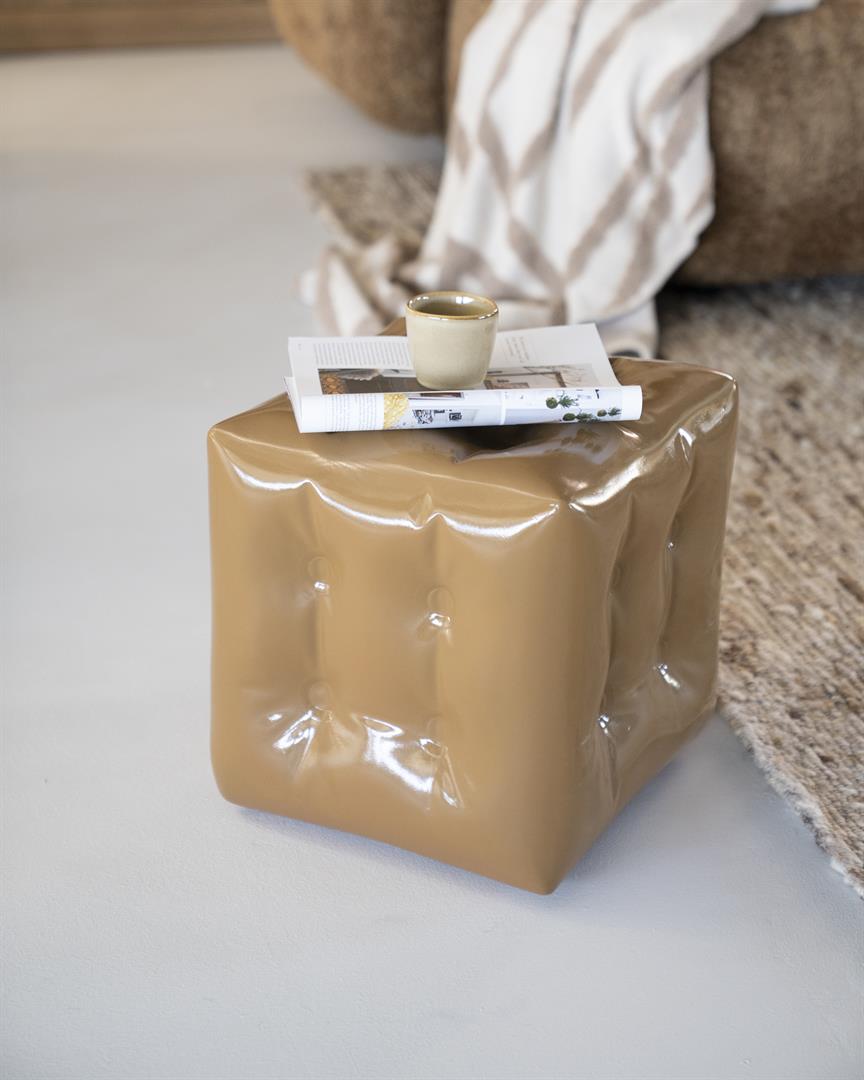 Hocker CAPTI senfgelb