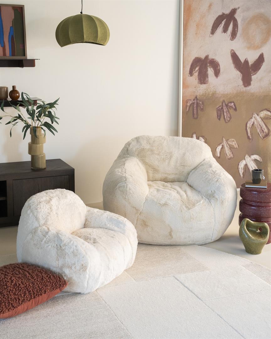 LITTLE HUG children's armchair beige