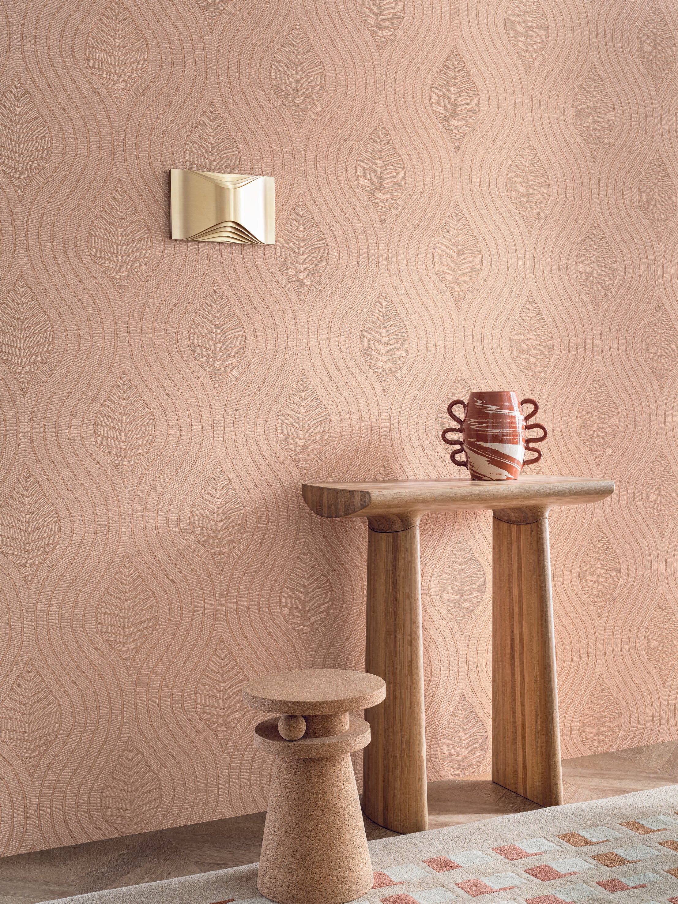 Structural Wallpaper BRODELIA OPALINE