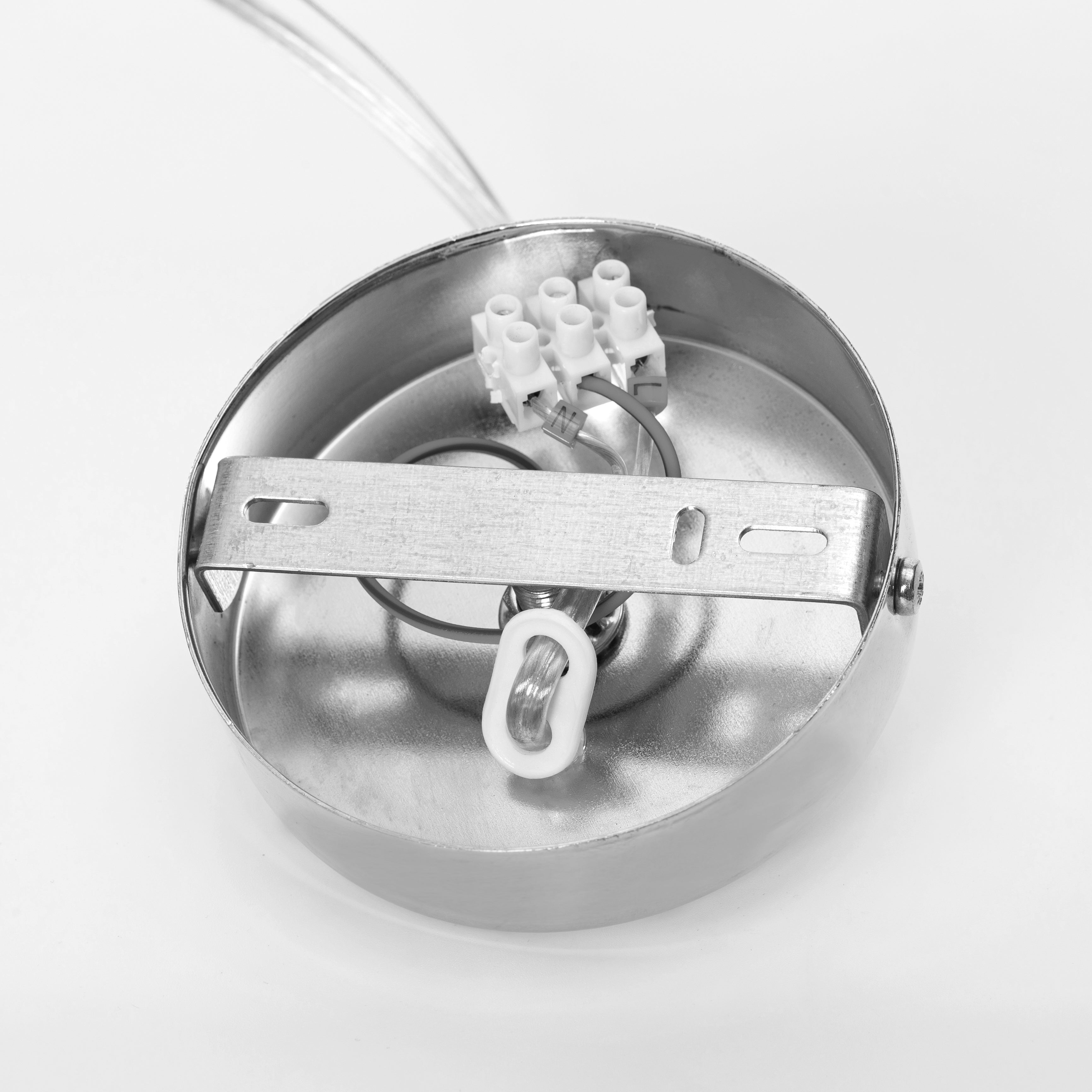 CLOE chrome pendant lamp