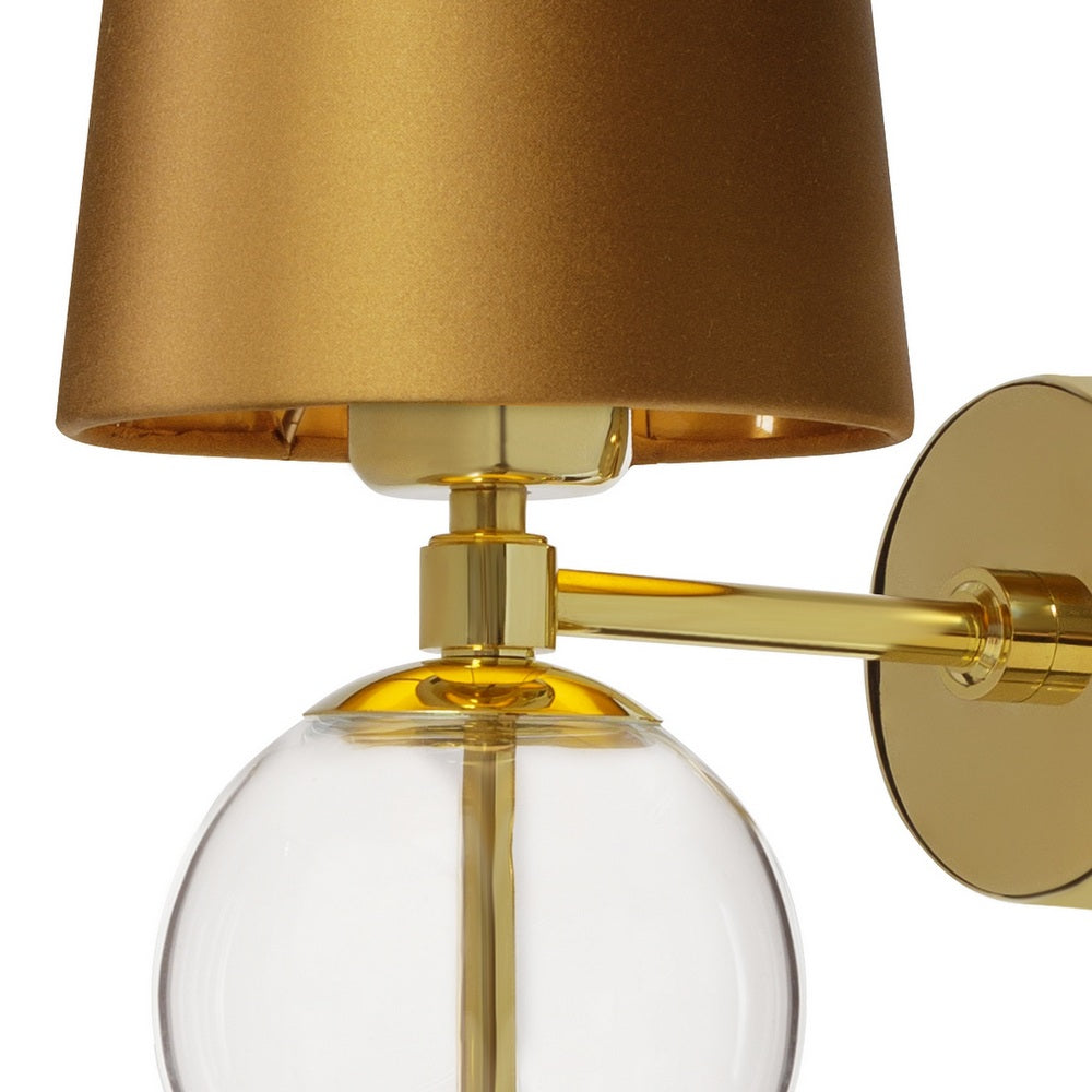 Wandleuchte COCO gold