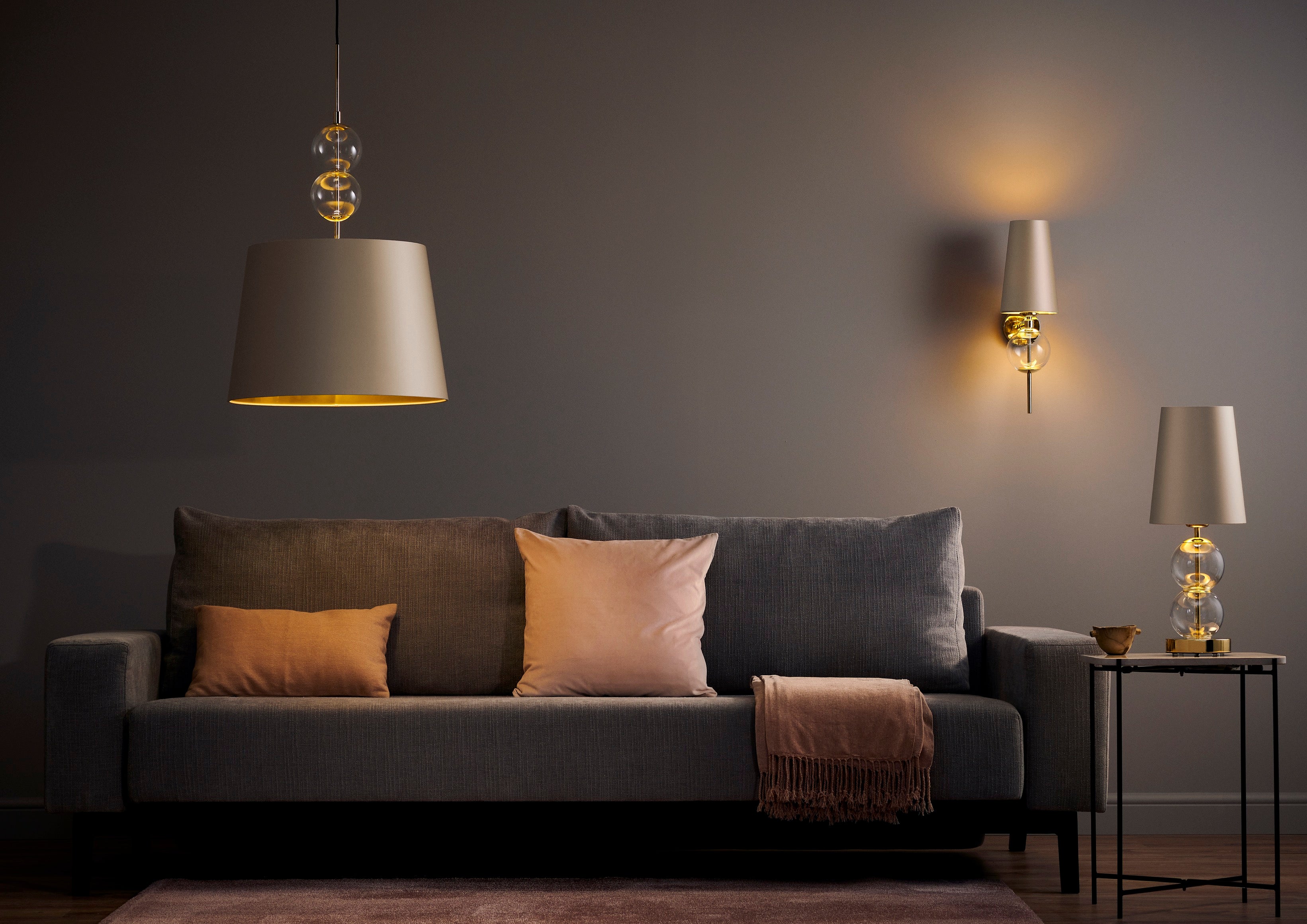 COCO gold wall lamp