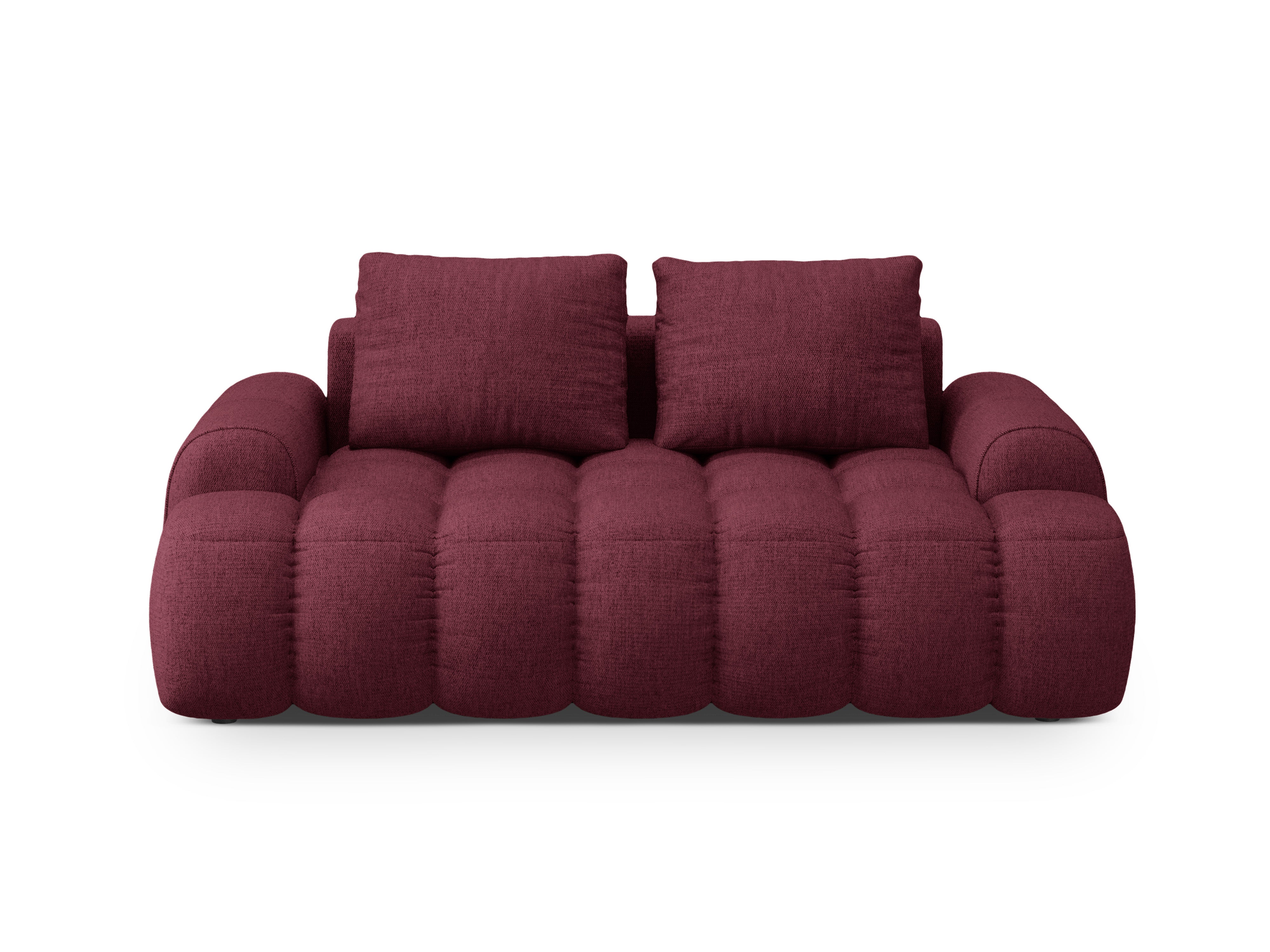 Sofa 2-Sitzer LINZ bordeaux