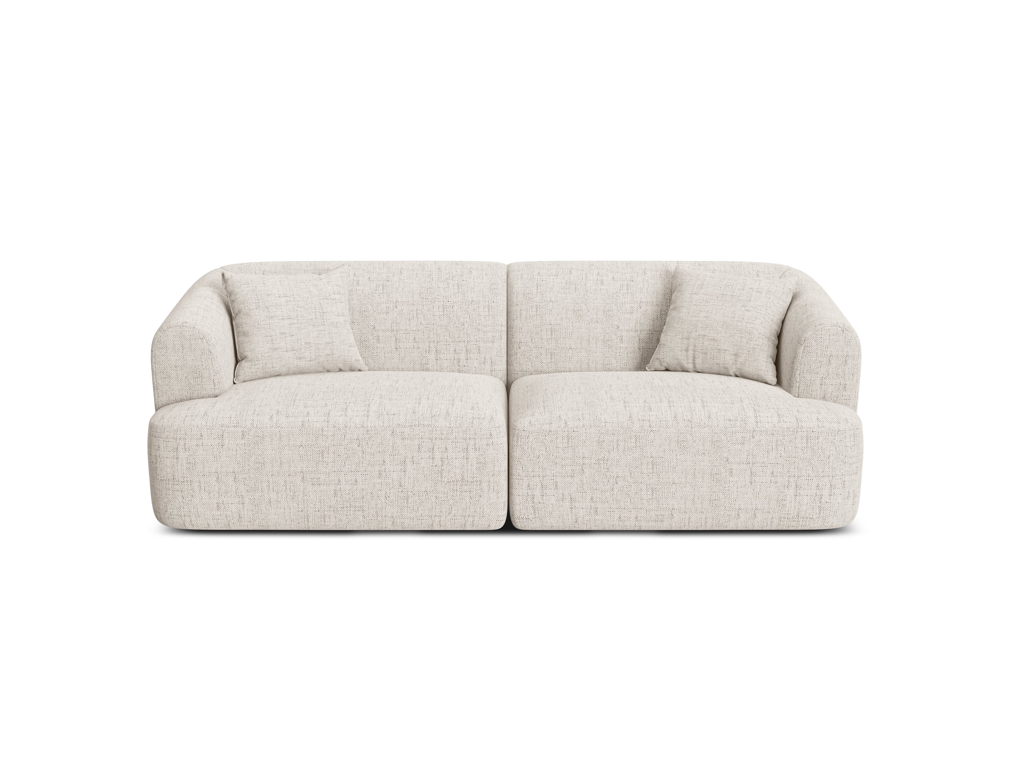 3-seater Sofa CAMPI cream chenille