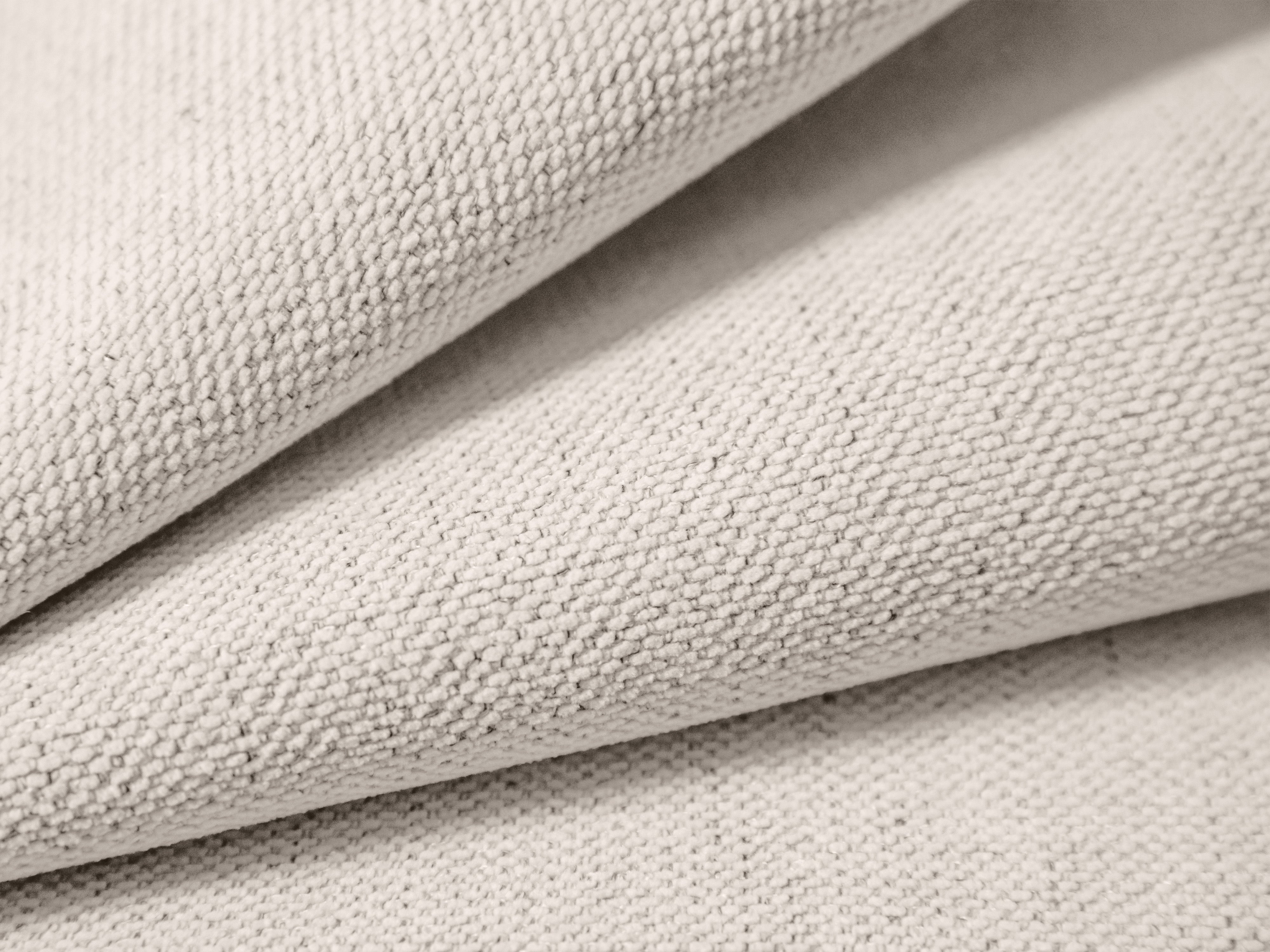 3-seater Sofa CAMPI cream chenille