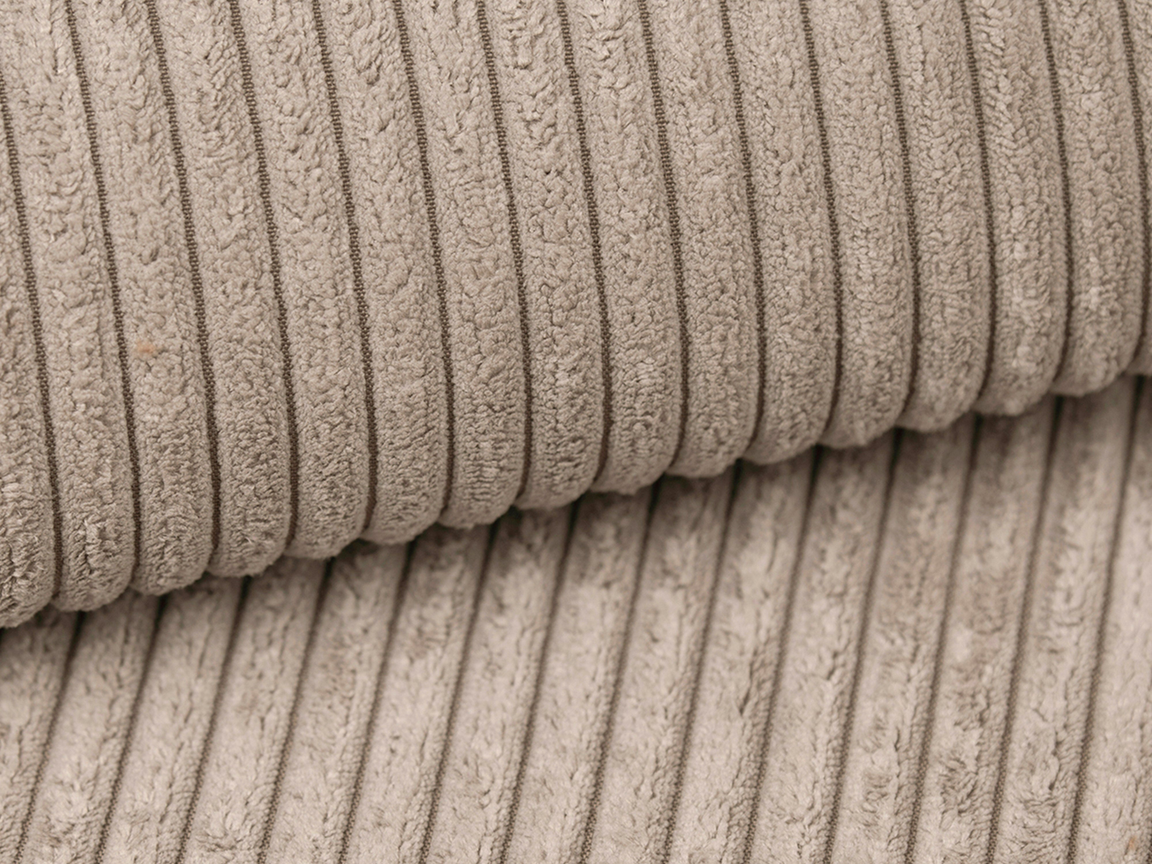 3-seater Sofa CAMPI beige corduroy