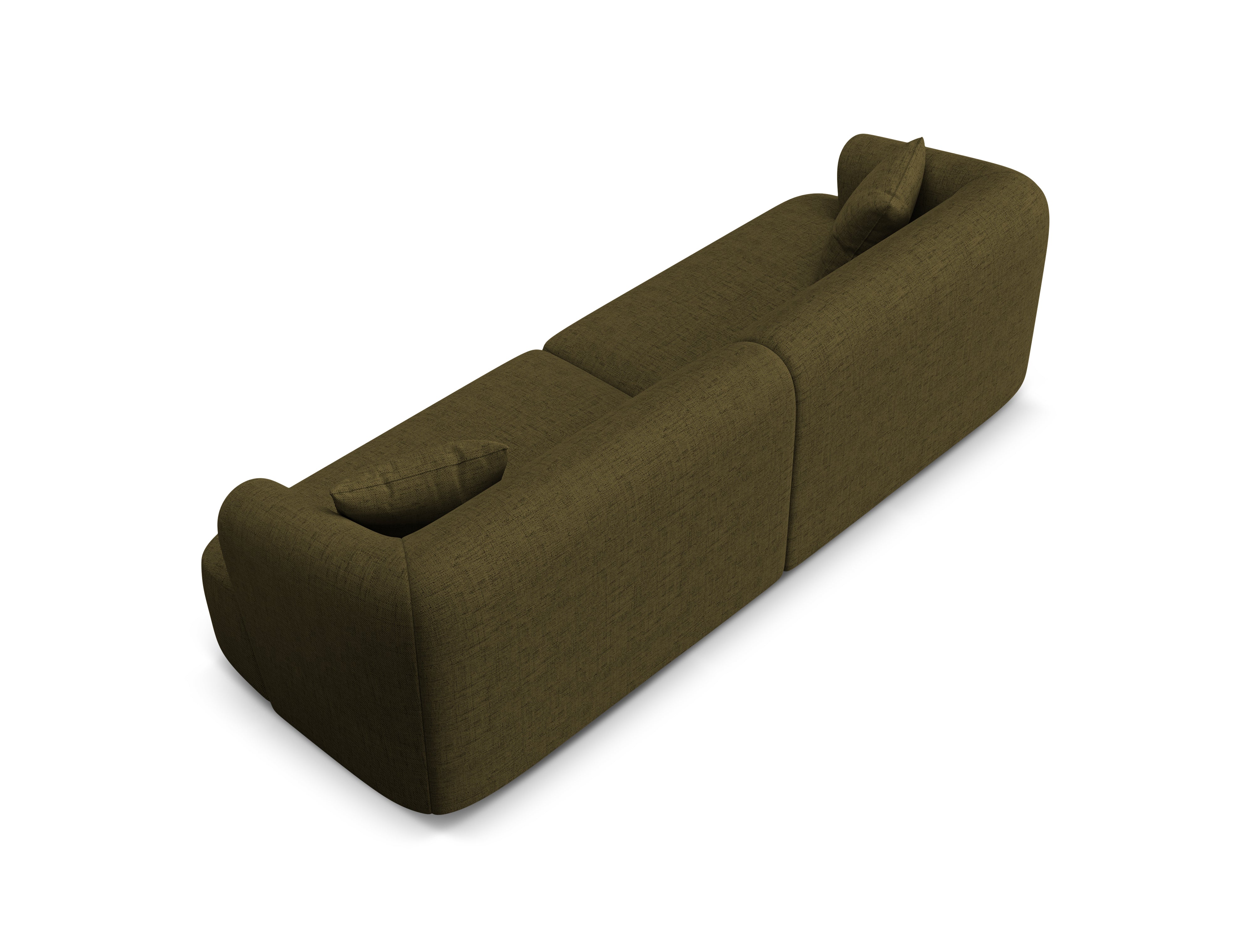 Sofa 4-sitzig CAMPI grün Chenille
