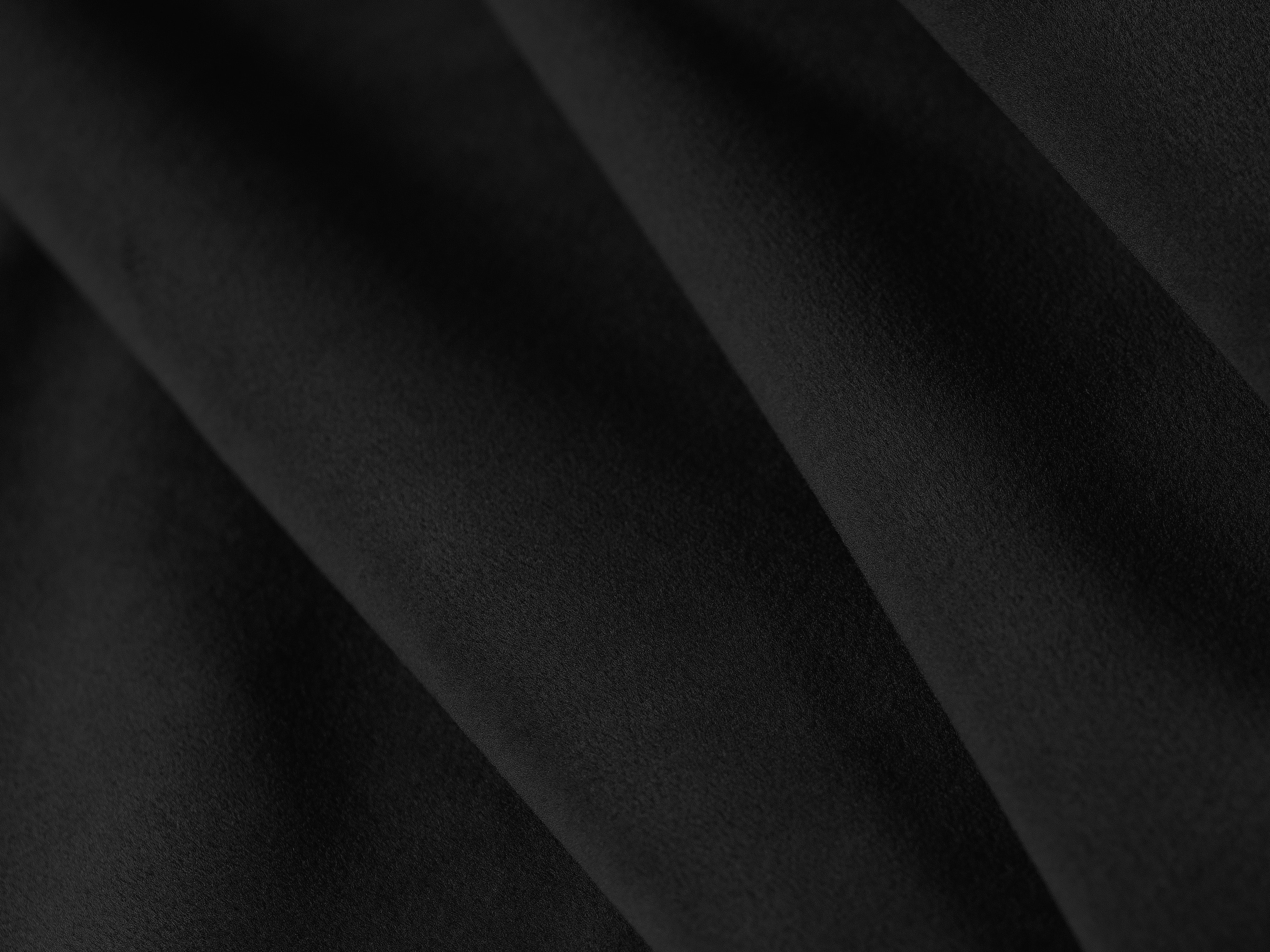 MATERA Samtpouf schwarz