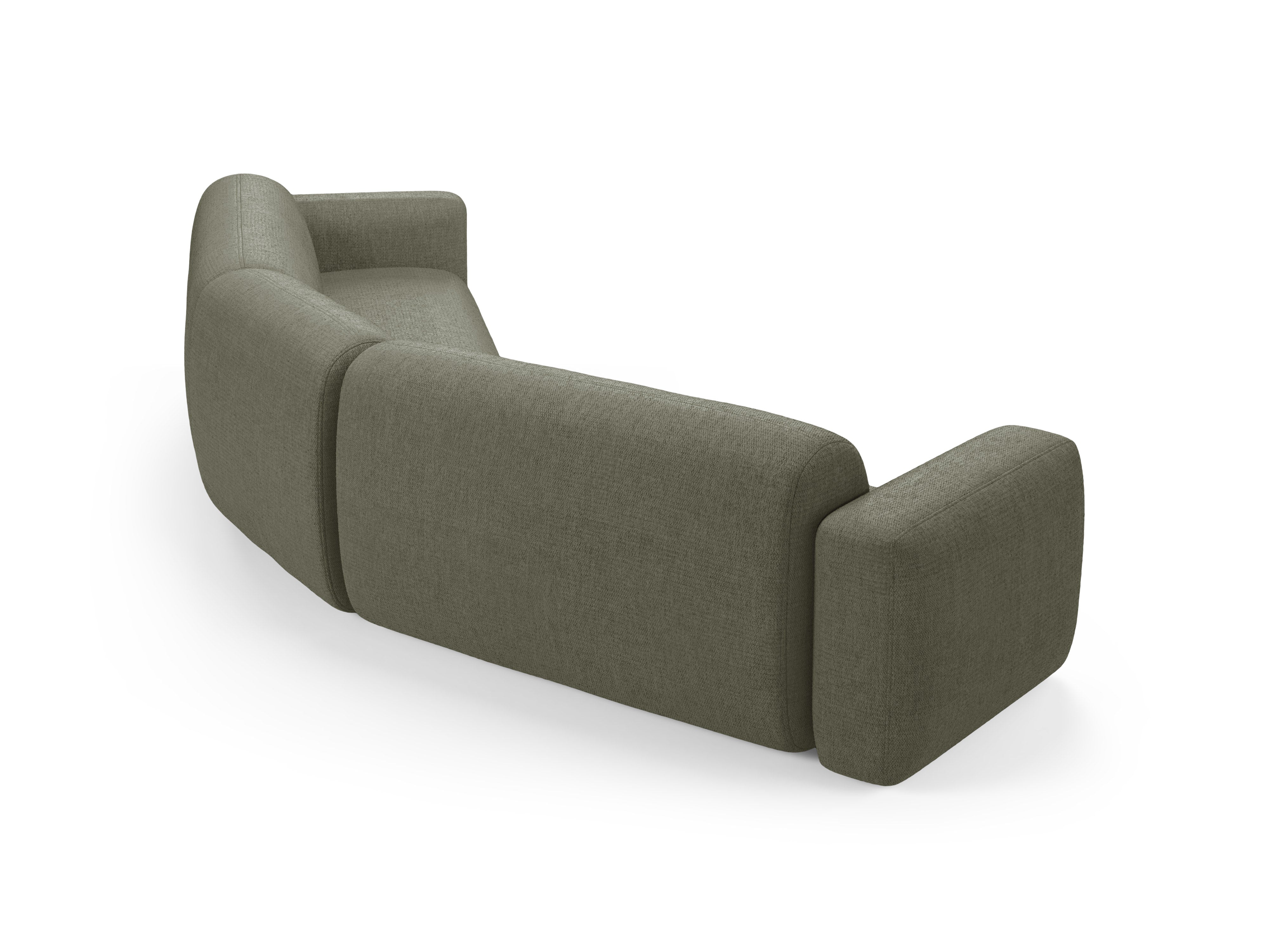 Symmetrical Corner Sofa STRINO Olive Chenille