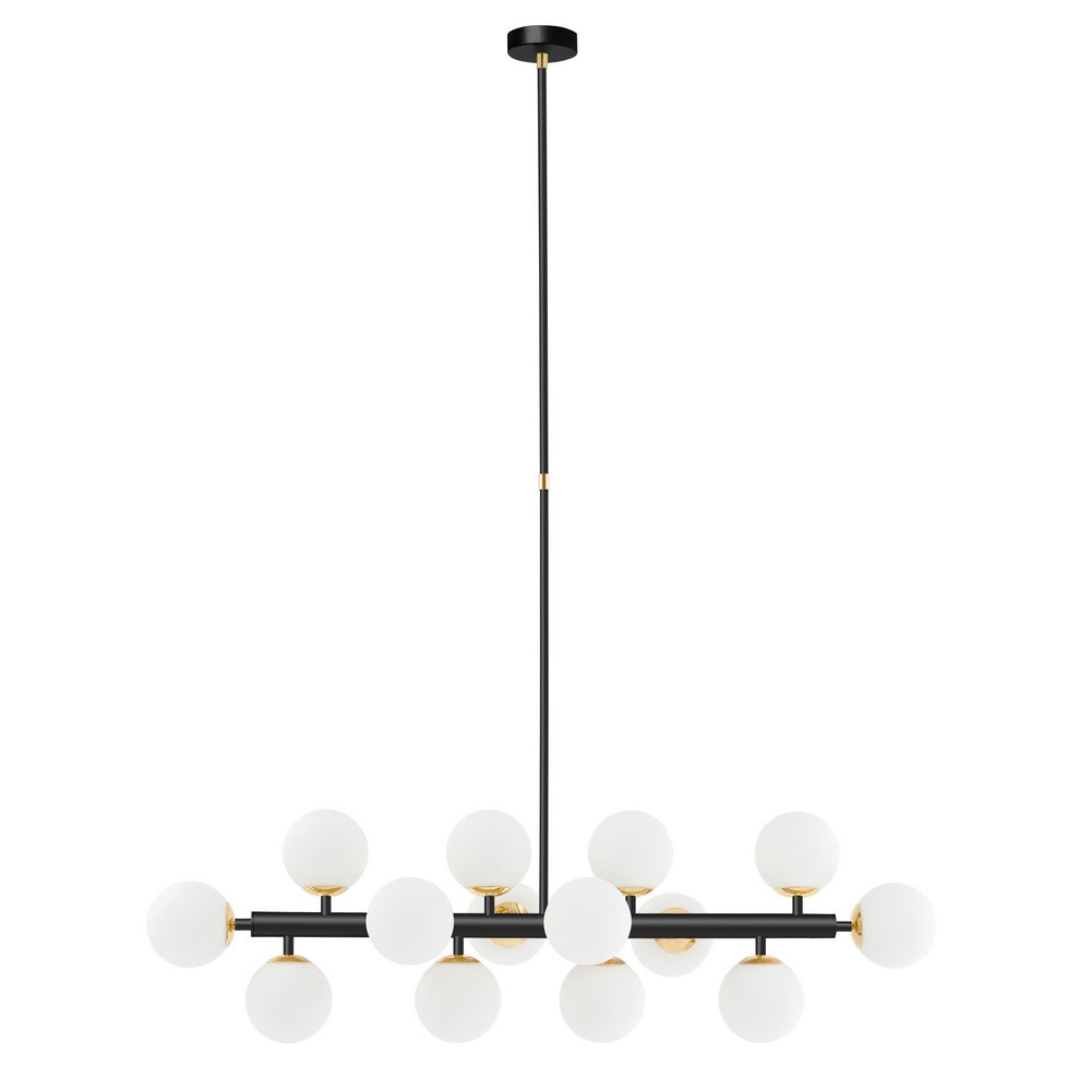 CUMULUS 1 Black Chandelier
