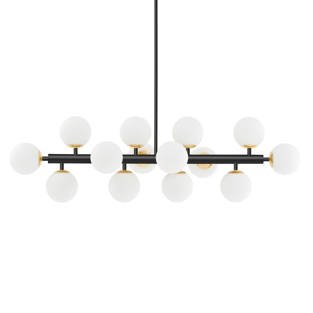 CUMULUS 1 Black Chandelier