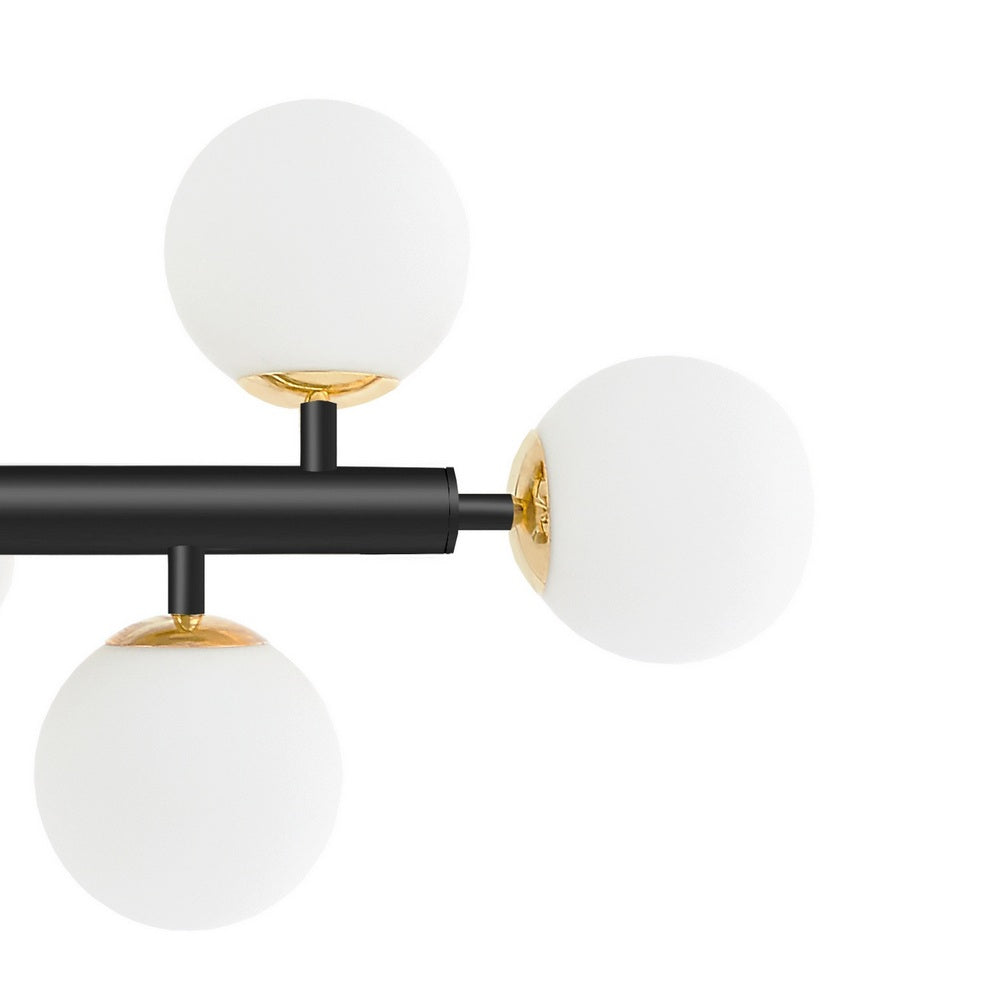 CUMULUS 1 Black Chandelier