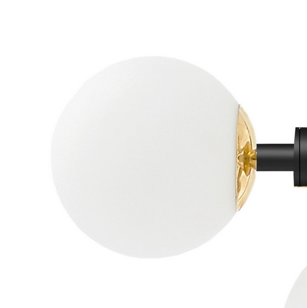 CUMULUS 3 Black Ceiling Lamp